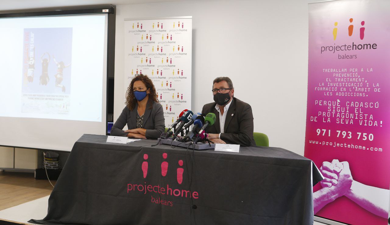 Presentación del centro residencial para menores con problemas de adicciones Es Caliu.