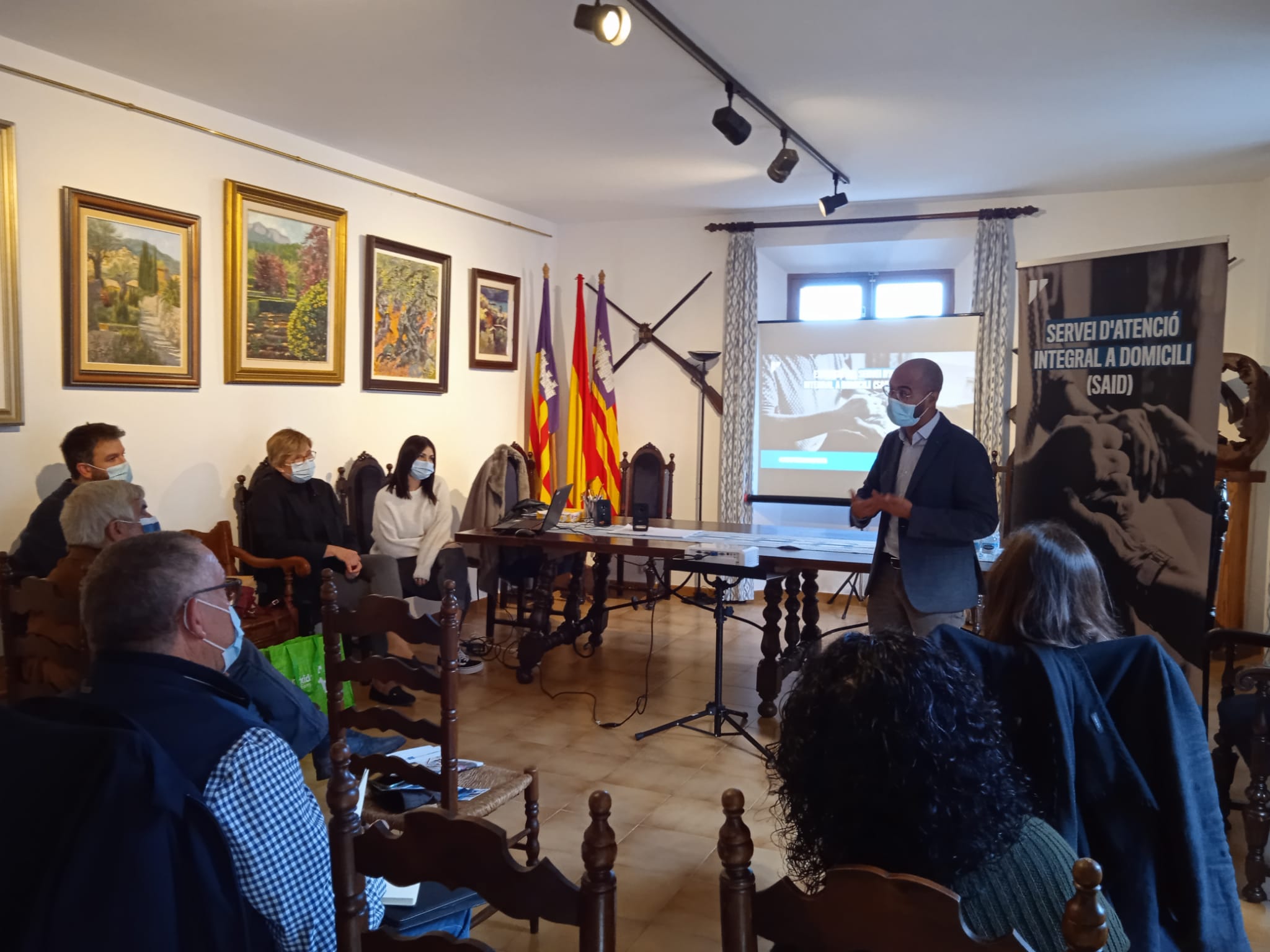 Presentació del SAID a Deià.