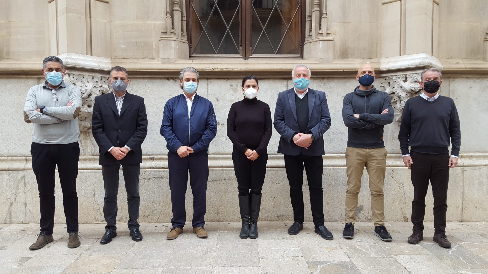 Firma dels convenis per redactar els planejaments urbanístics de Maria, Selva, Ariany, Lloret i Estellencs.
