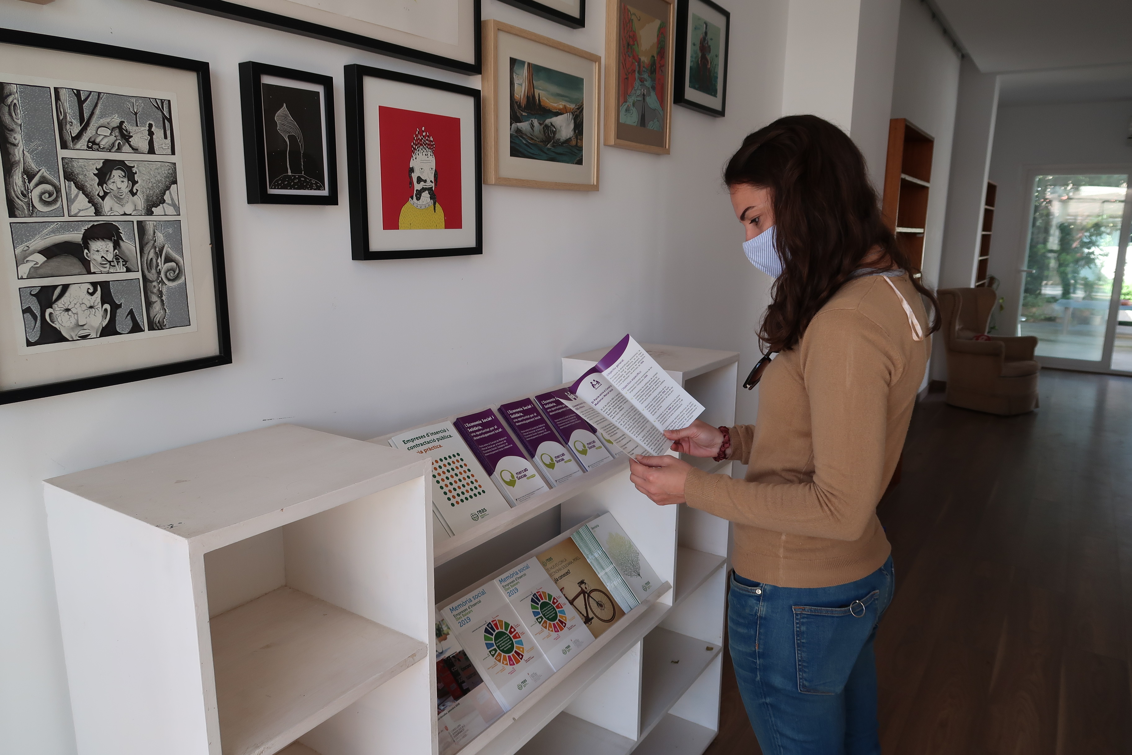 Al nou espai s'hi podrà trobar informació i assessorament sobre serveis i projectes del conjunt d’economia social i solidària de Mallorca.