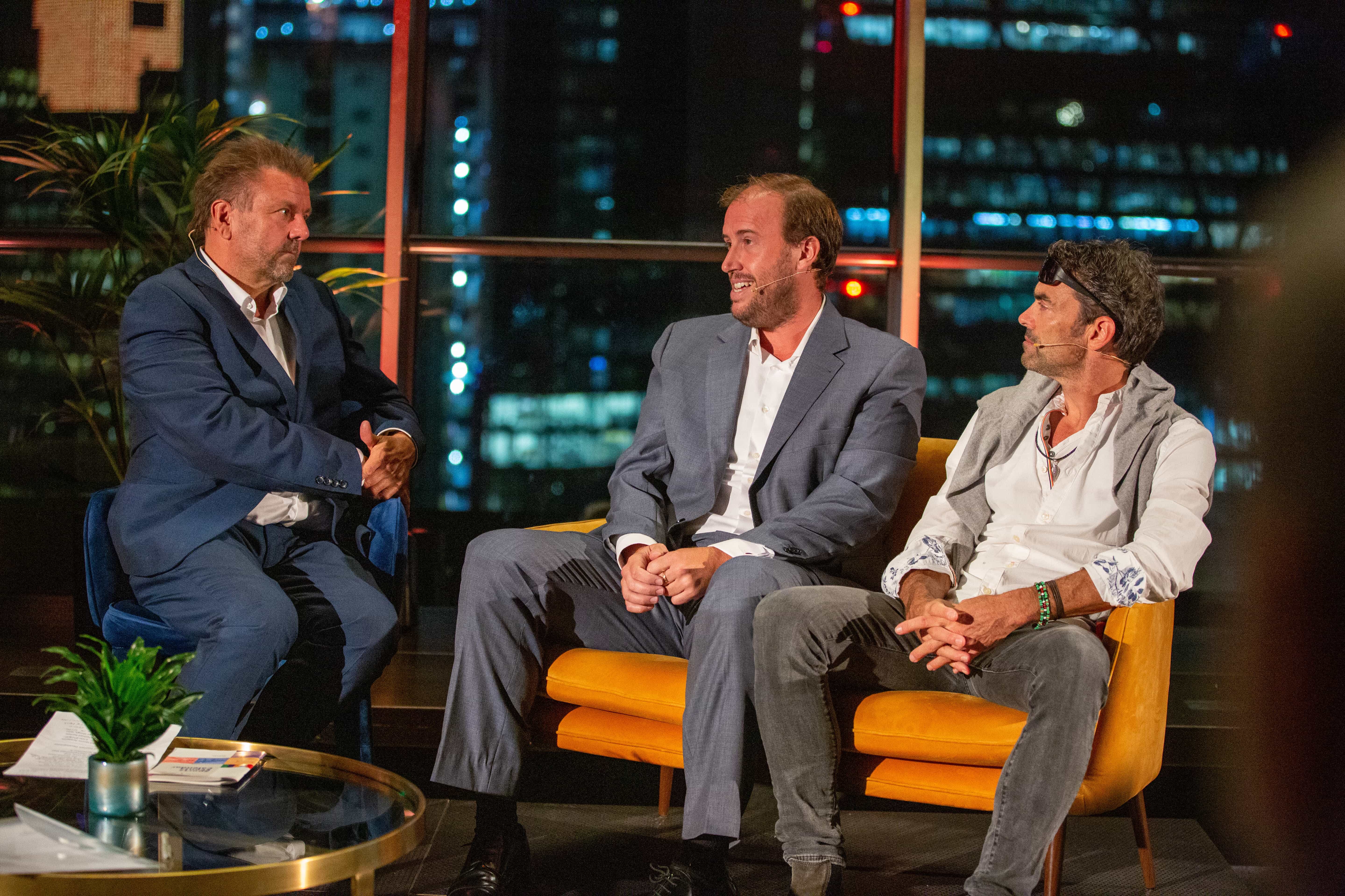Martin Roberts, Joan Suasi i Marcel Wüst.