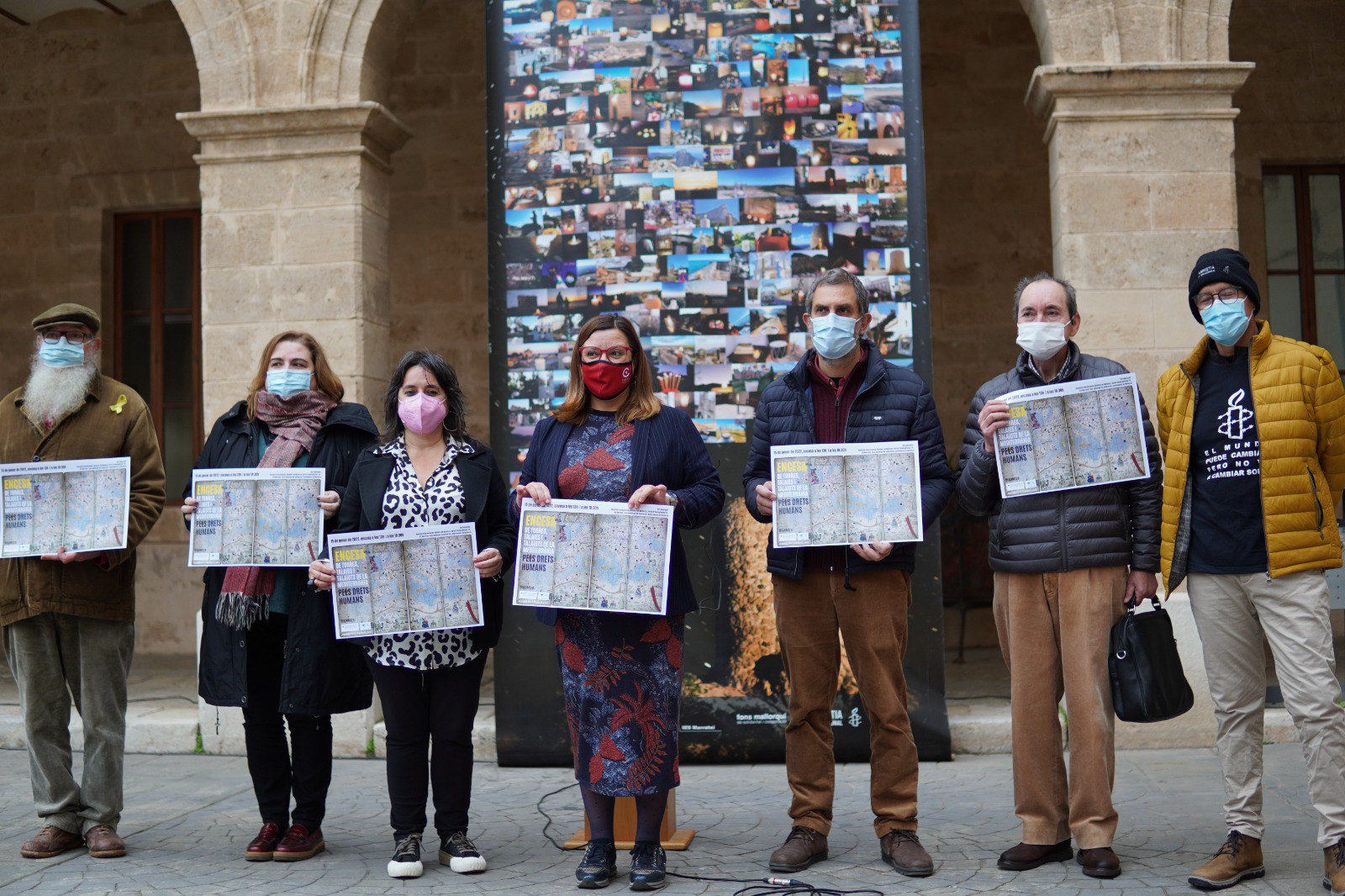 Presentación de la Encendida de Torres y  Atalayas del Mediterráneo por los Derechos Humanos.