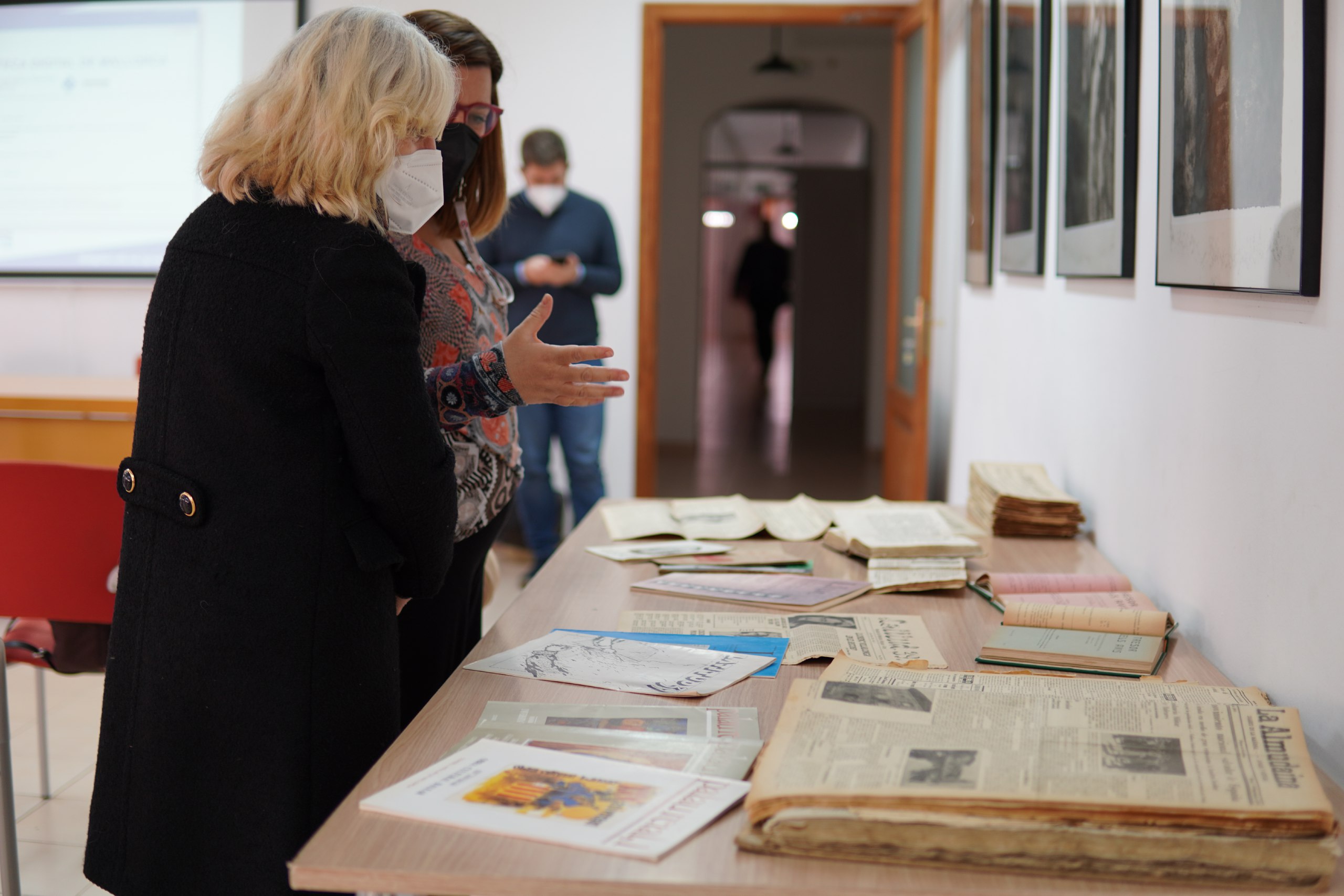 Presentación de la nueva Biblioteca Digital de Mallorca.
