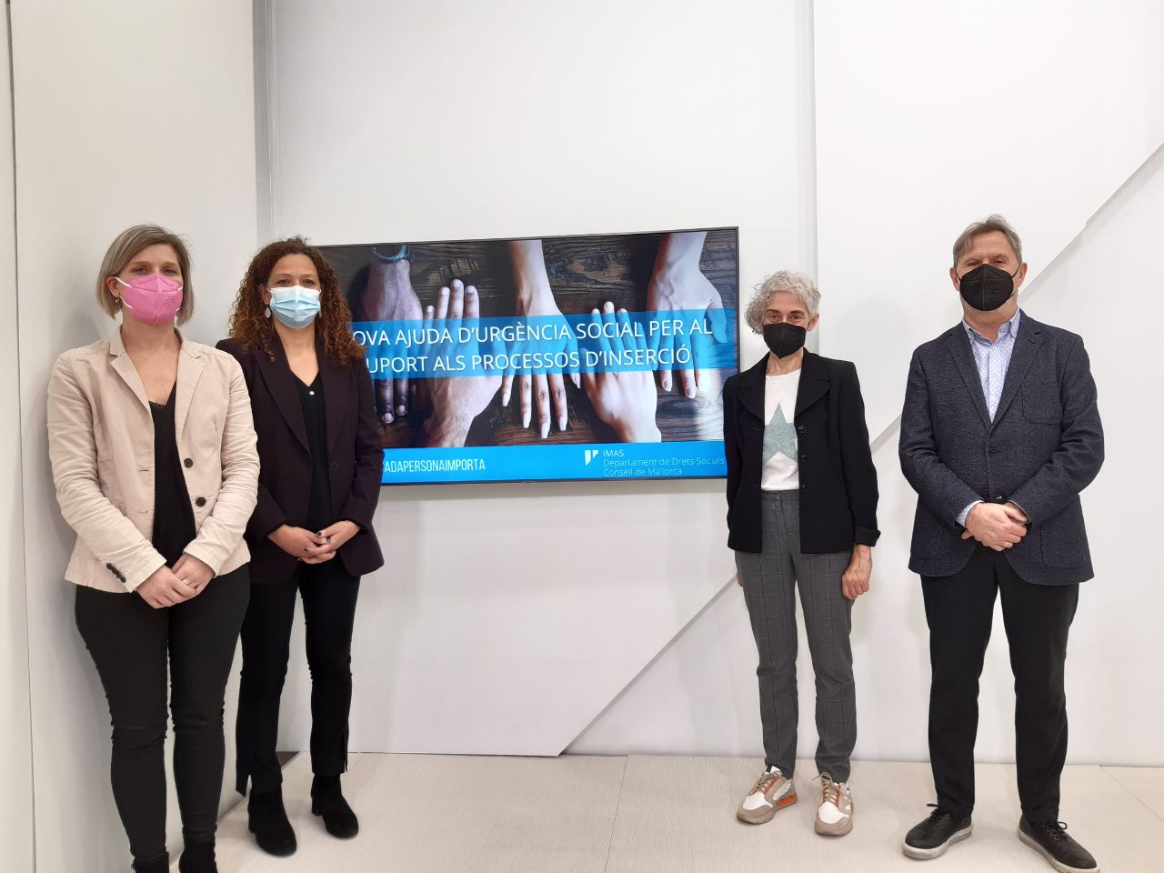Presentació de la nova ajuda destinada a persones en situació de vulnerabilitat.