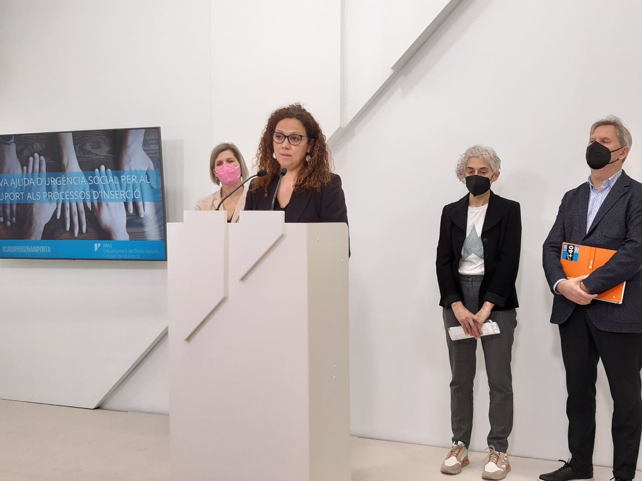Presentació de la nova ajuda destinada a persones en situació de vulnerabilitat.