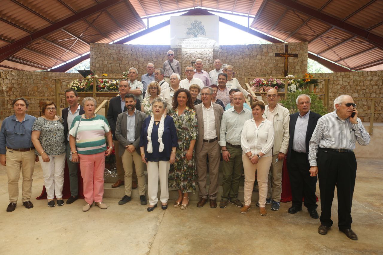 Tradicional trobada a Lluc de la Federació d'Associacions de Persones Majors de la part forana.