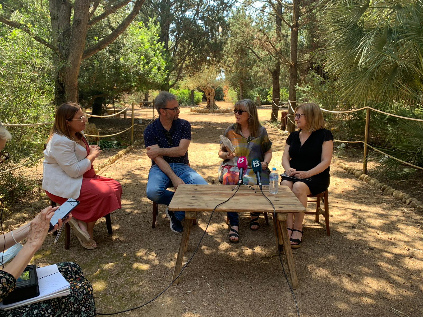 Presentación del concierto 'Maria del Mar Bonet i Damià Huguet, dos amics'.
