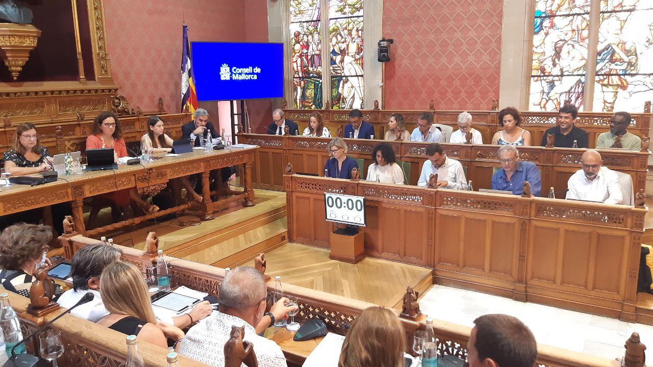 Ple del Consell de Mallorca.