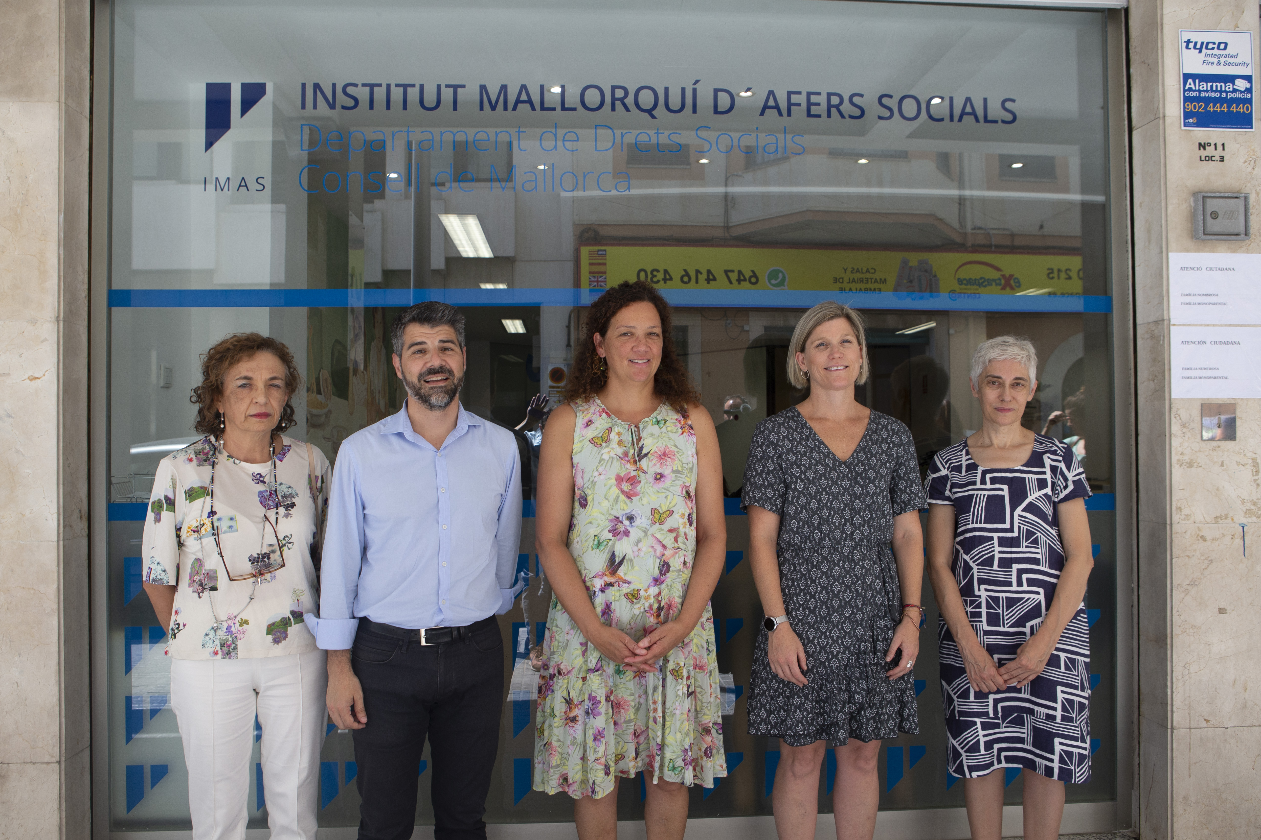 Presentació de la nova Oficina d’Atenció a la Ciutadania de l’IMAS a Palma.
