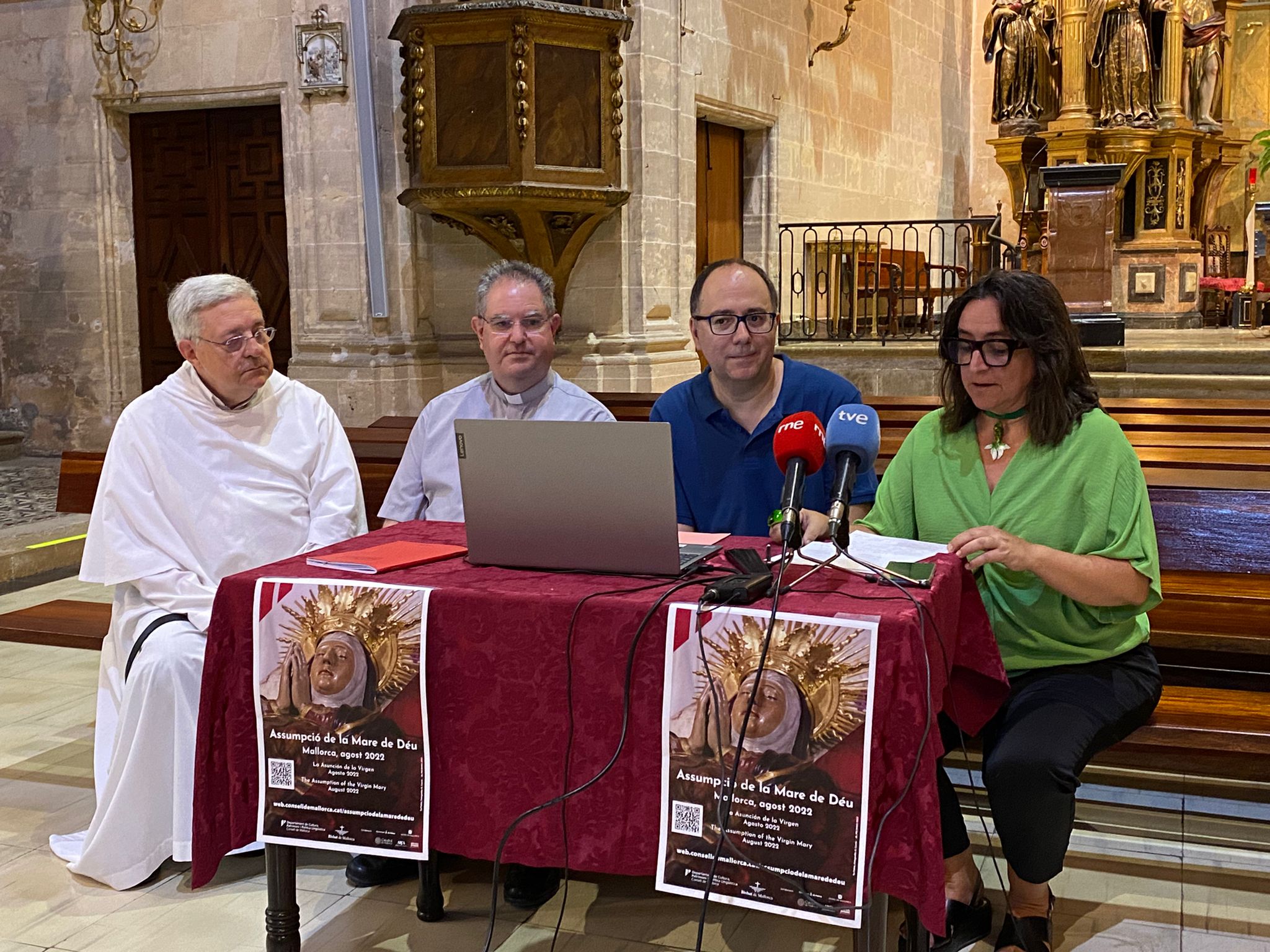 Presentació de l’exposició dels llits de la Mare de Déu