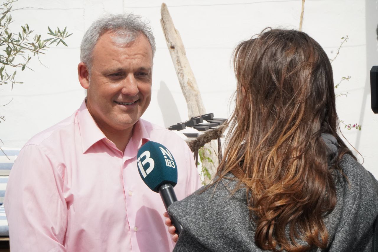 El conseller de Promoció Econòmica i Desenvolupament Local, Jaume Alzamora.