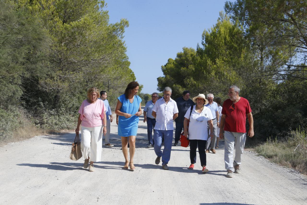 Visita al Estany dels Ponts.
