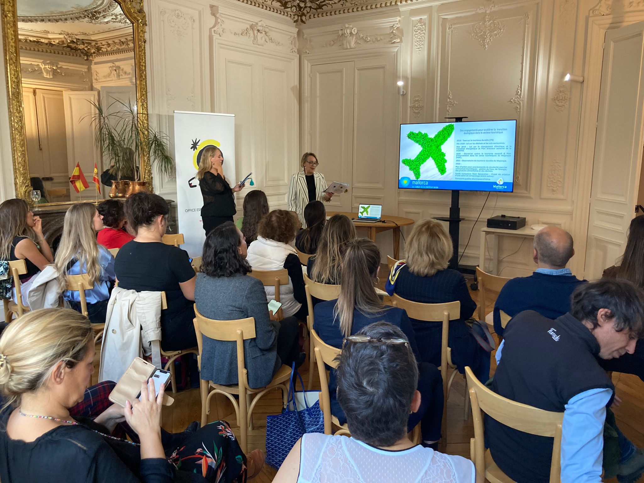Presentació als mitjans de comunicació i a representants del sector turístic francès.