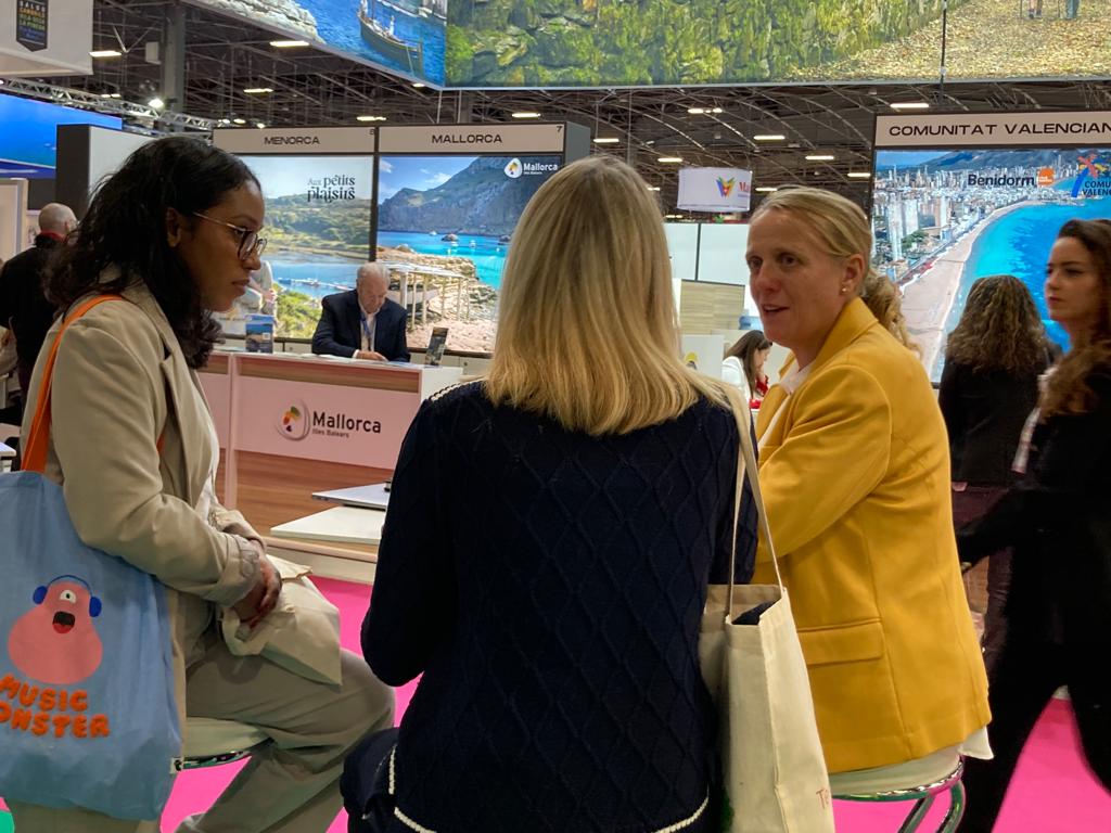 Estand de Mallorca a la fira IFTM de París.