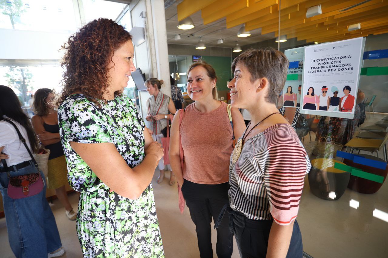 Presentació de la tercera convocatòria de la línia d’ajuts per a projectes liderats per dones que contribueixen a la transformació del model econòmic i social.