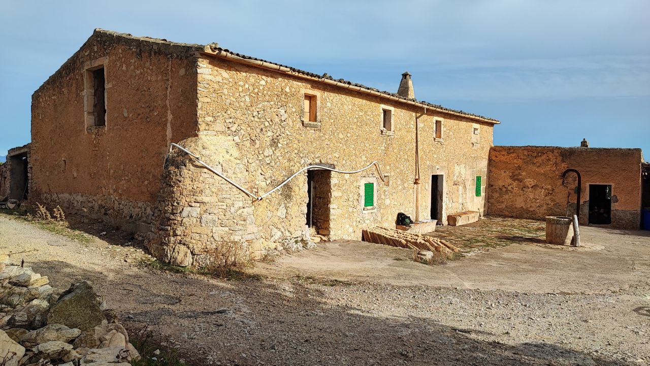 La finca de Son Macià on s'ubicarà el nou centre cinegètic.