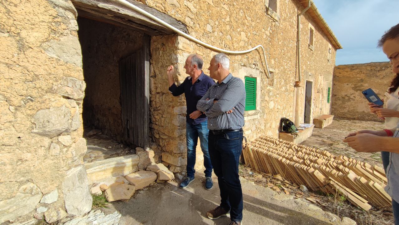 La finca de Son Macià on s'ubicarà el nou centre cinegètic.