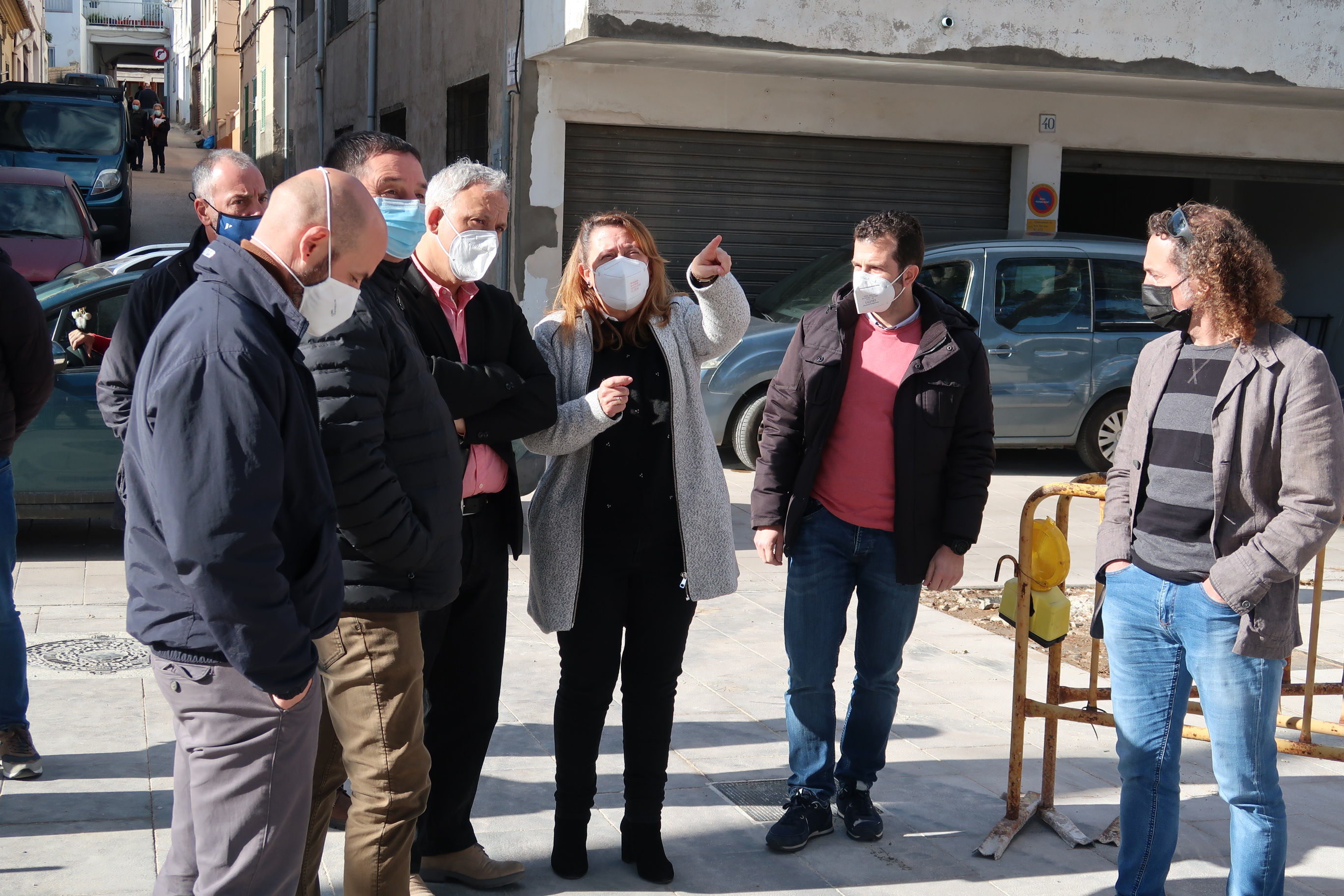 Actuación de mejora de la plaza de la Tercera Edad en Son Servera.