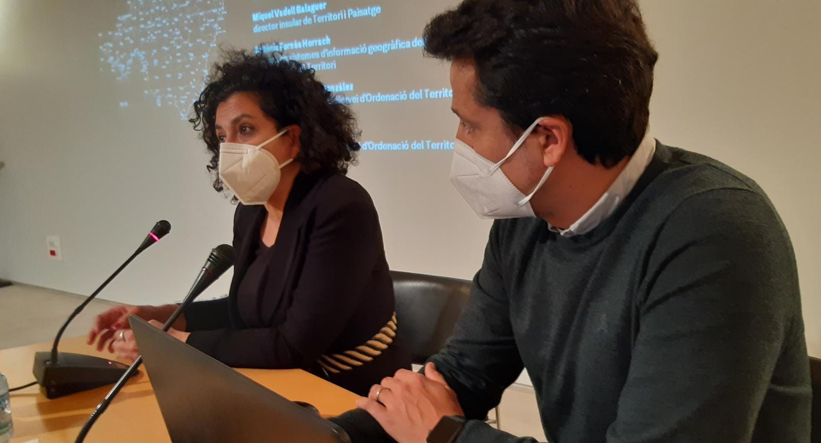 La consellera Maria Antònia Garcías a la segona jornada participativa PTI