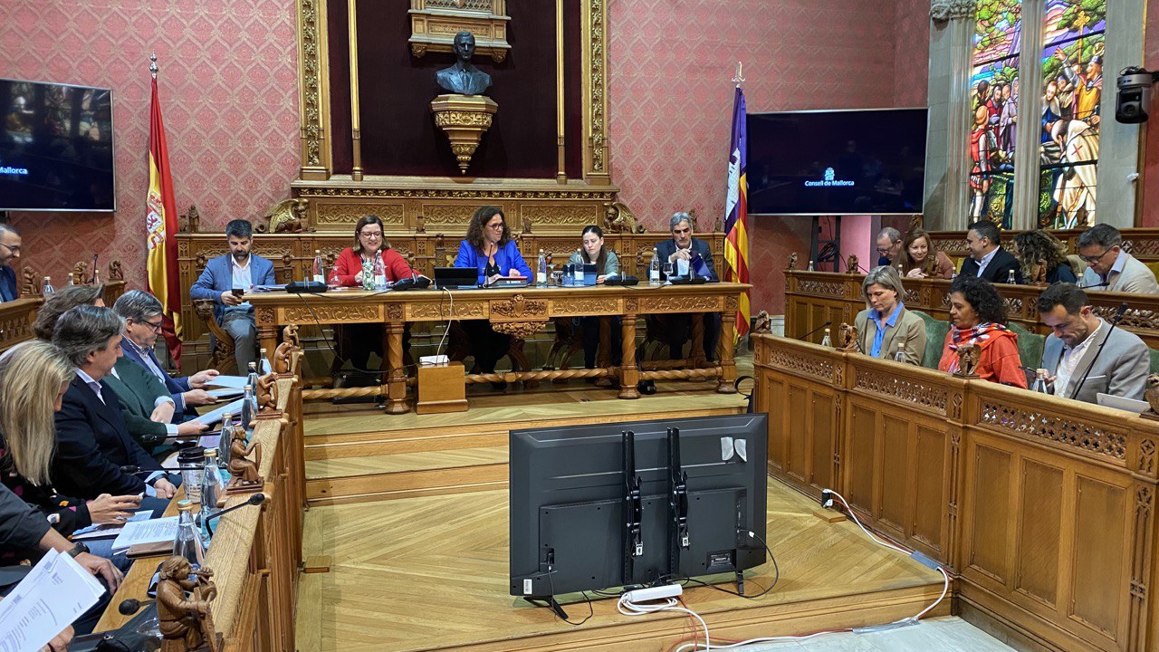 Ple del Consell de Mallorca.