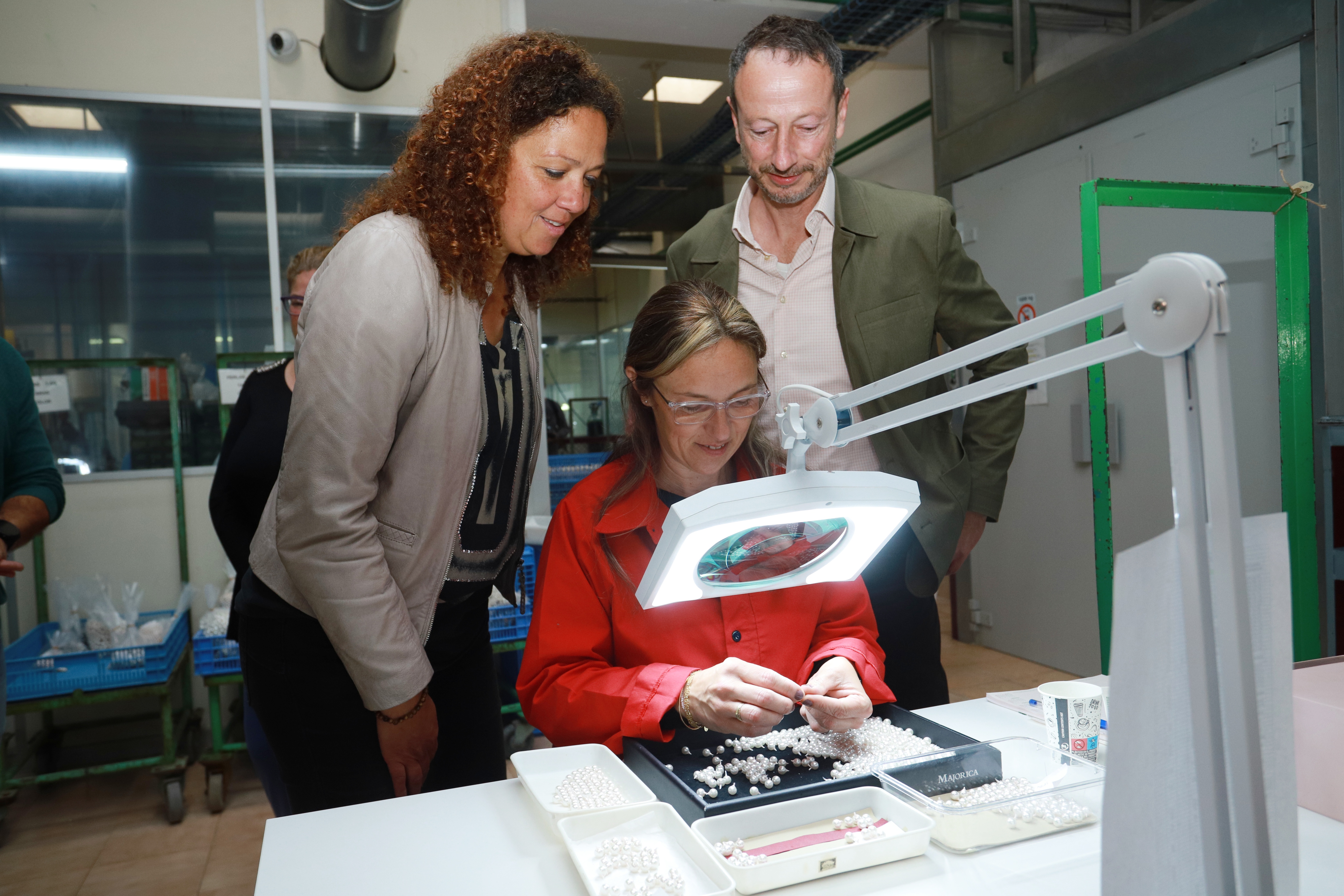 Visita a la fàbrica de perles Majorica a Manacor.