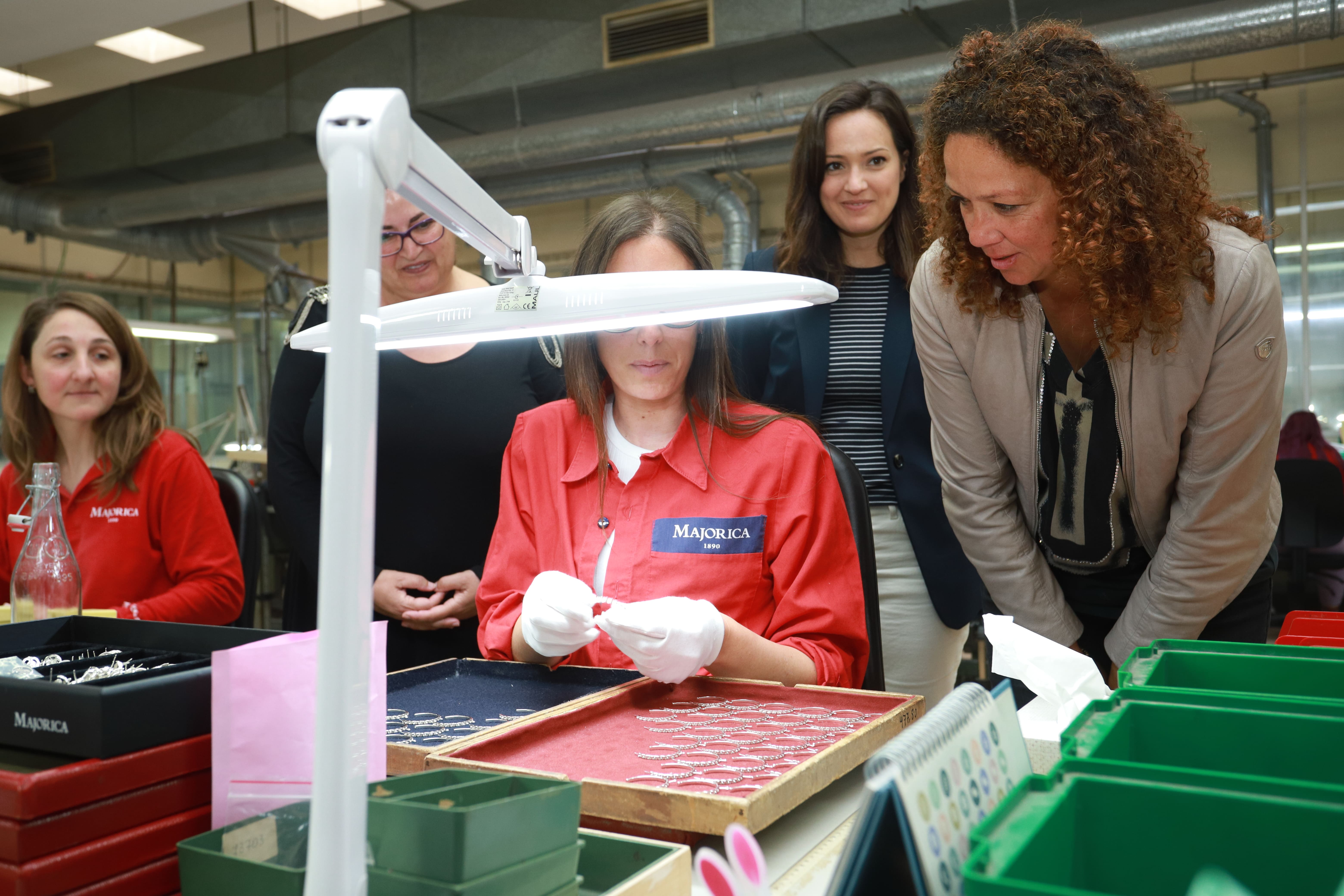 Visita a la fàbrica de perles Majorica a Manacor.