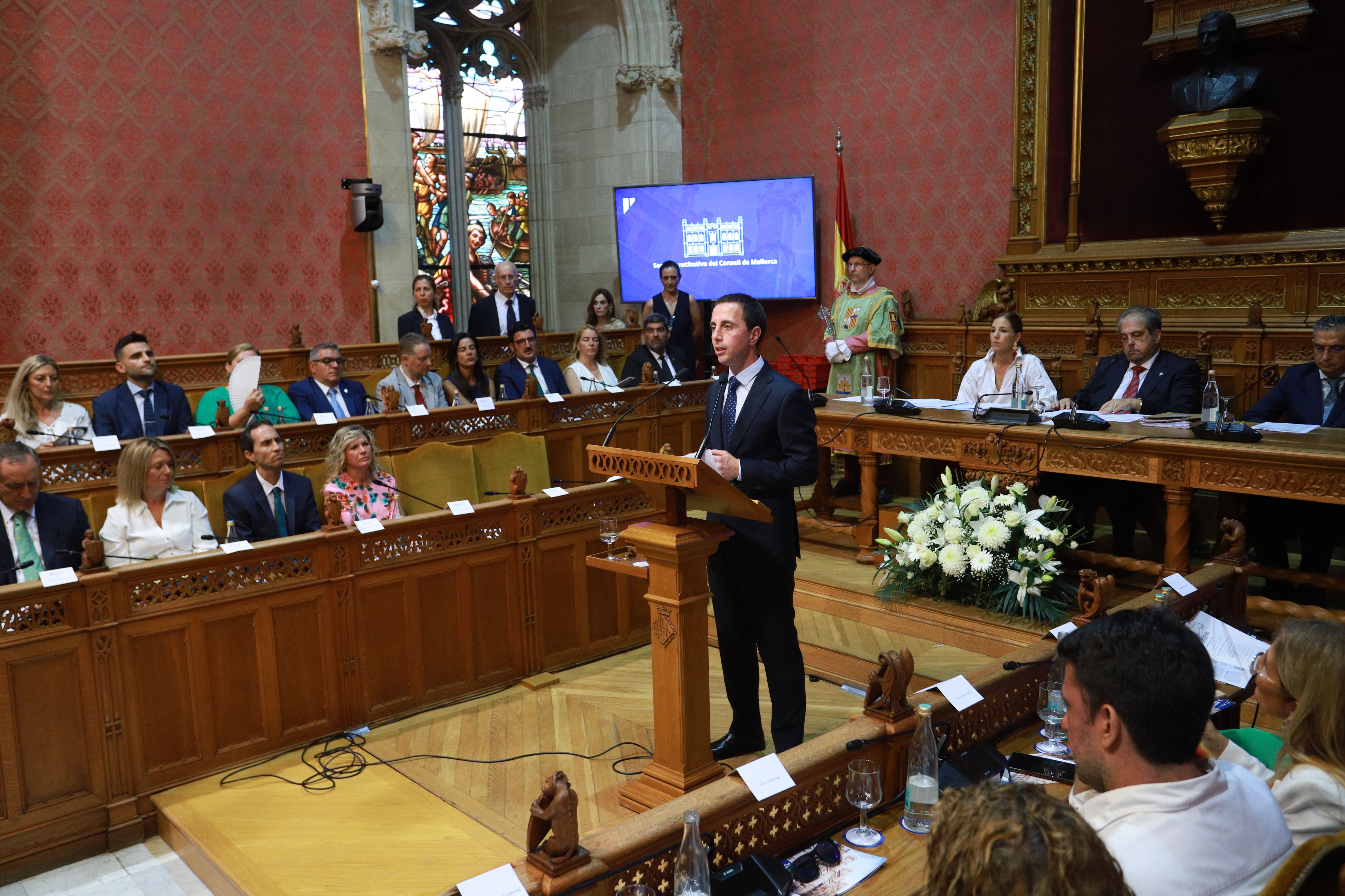 El president del Consell de Mallorca, Llorenç Galmés.