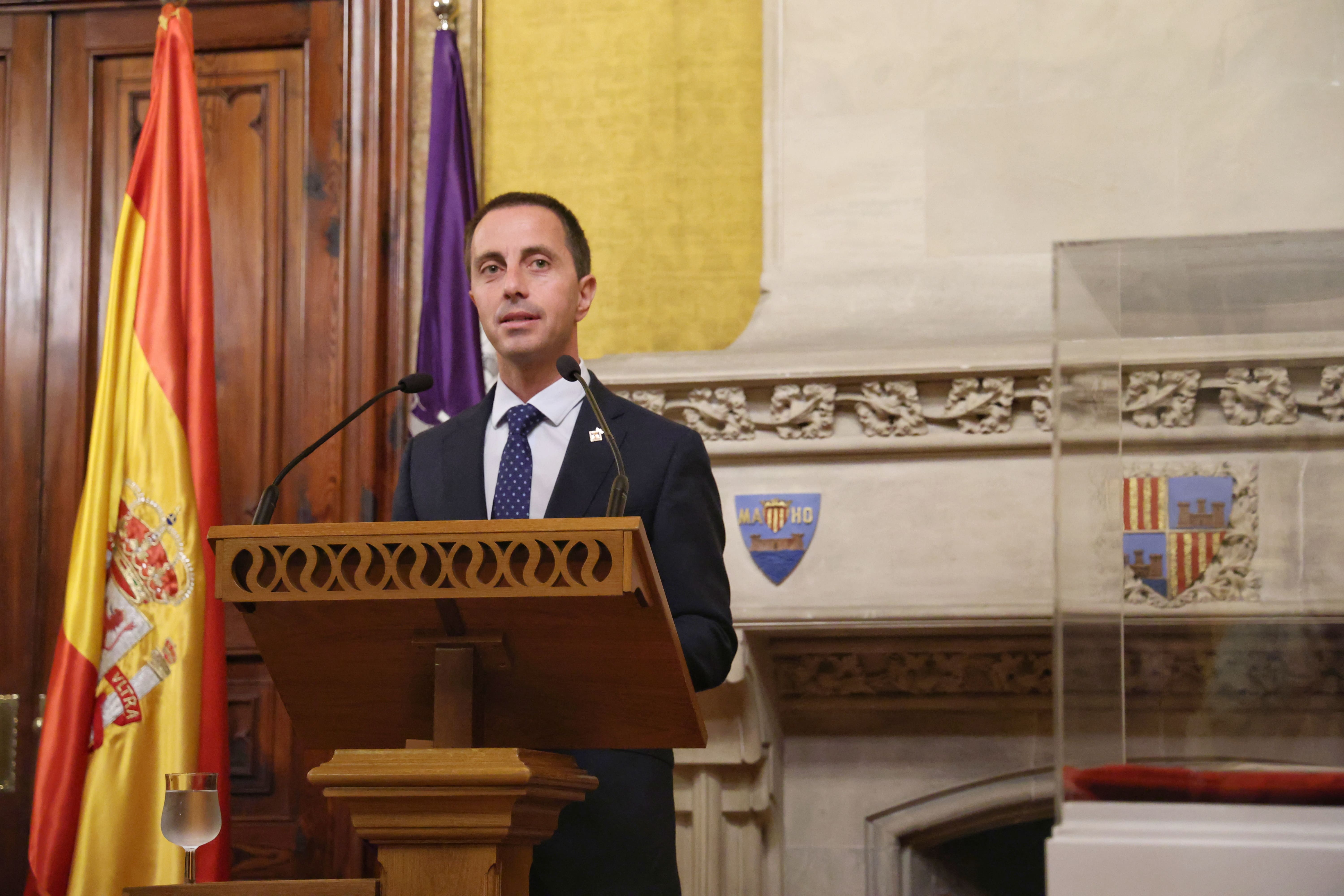 El presidente del Consell, Llorenç Galmés.