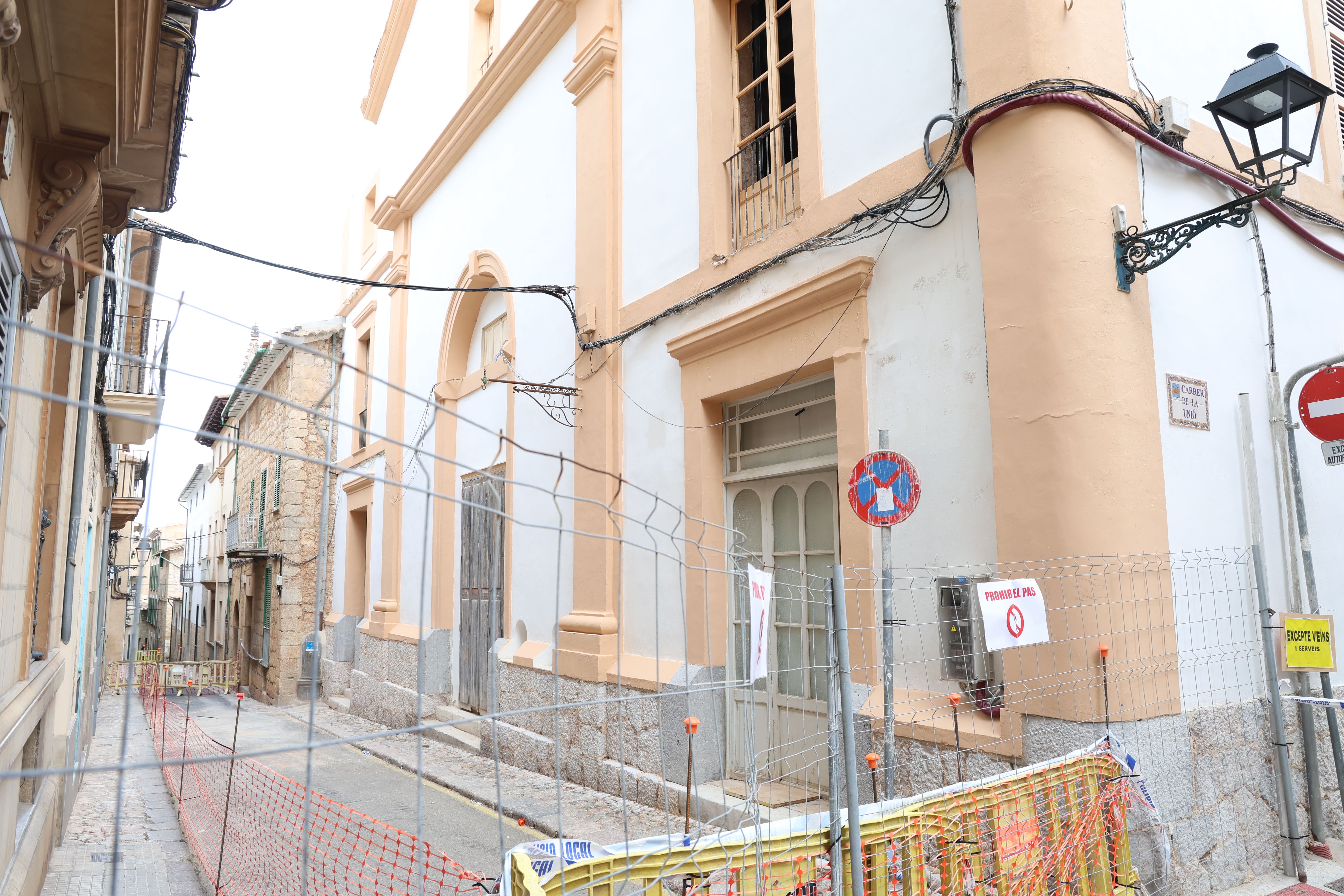 El teatro Defensora de Sóller.