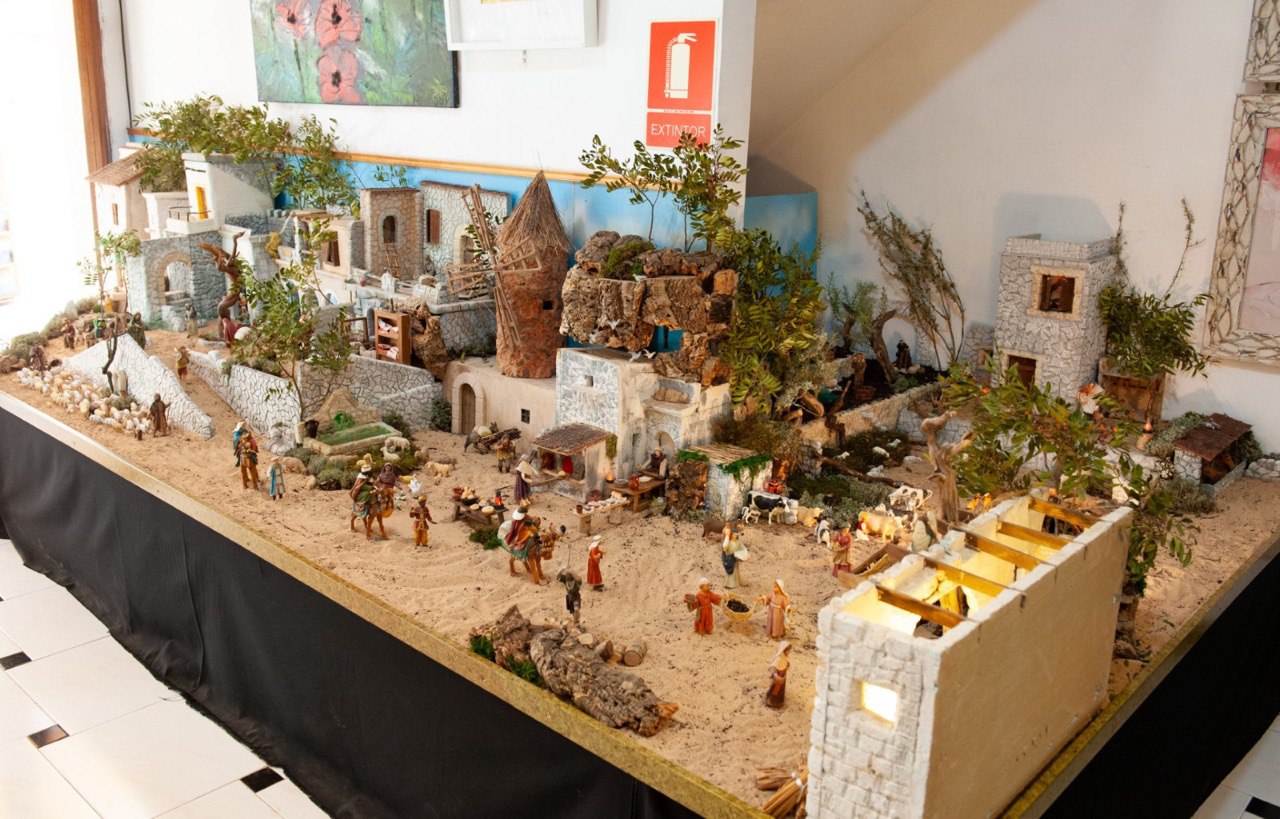 Primer premio del Concurso de Escaparate de Navidad, Especial Reyes Magos a Art i Vases.