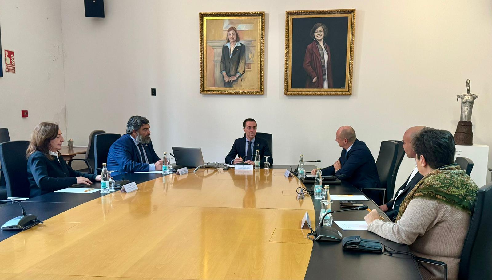 Reunión del Consell de Mallorca con MAC Insular y el Ayuntamiento de Bunyola.