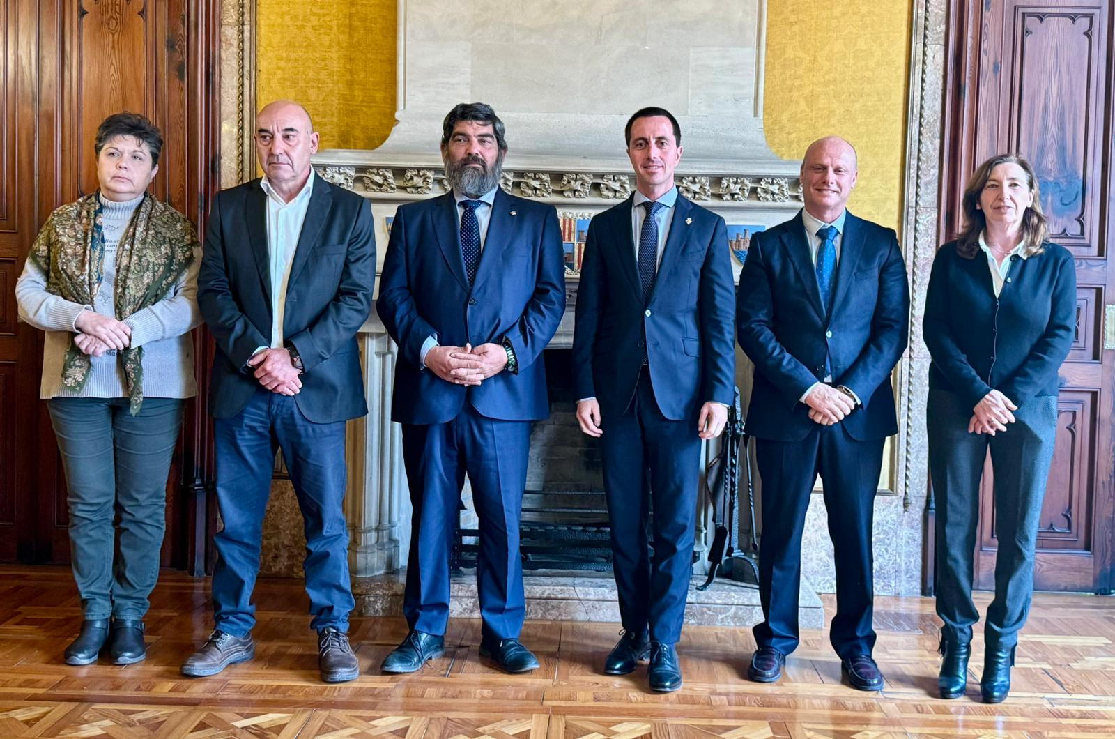 Reunión del Consell de Mallorca con MAC Insular y el Ayuntamiento de Bunyola.
