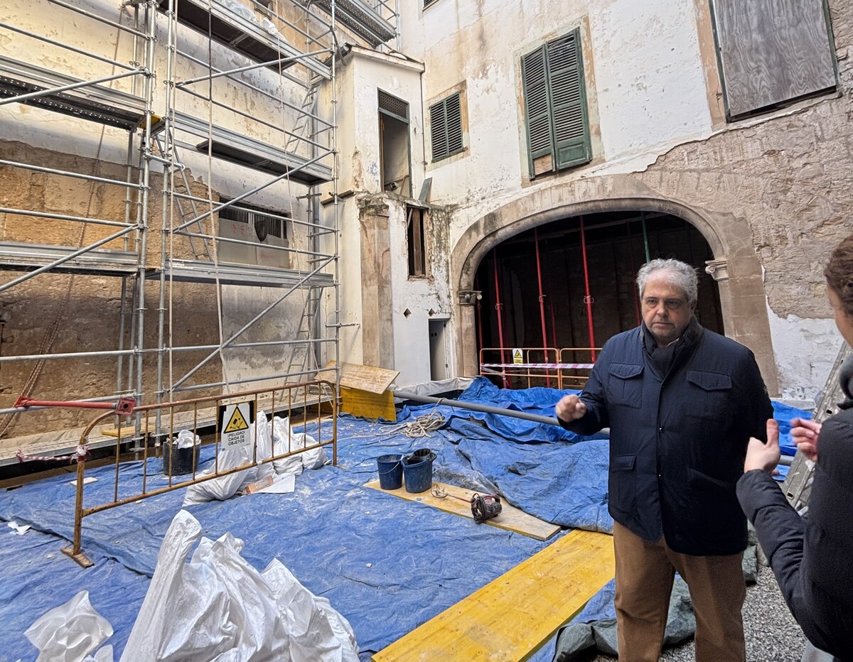 Comencen les obres de restauració del casal de Can Weyler.