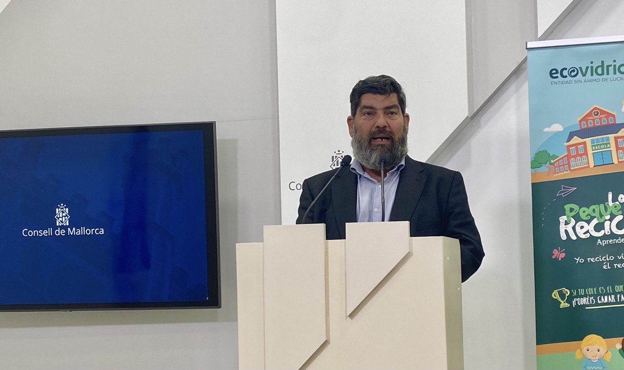 El vicepresidente segundo y conseller de Medi Ambient, Medi Rural i Esports, Pedro Bestard.