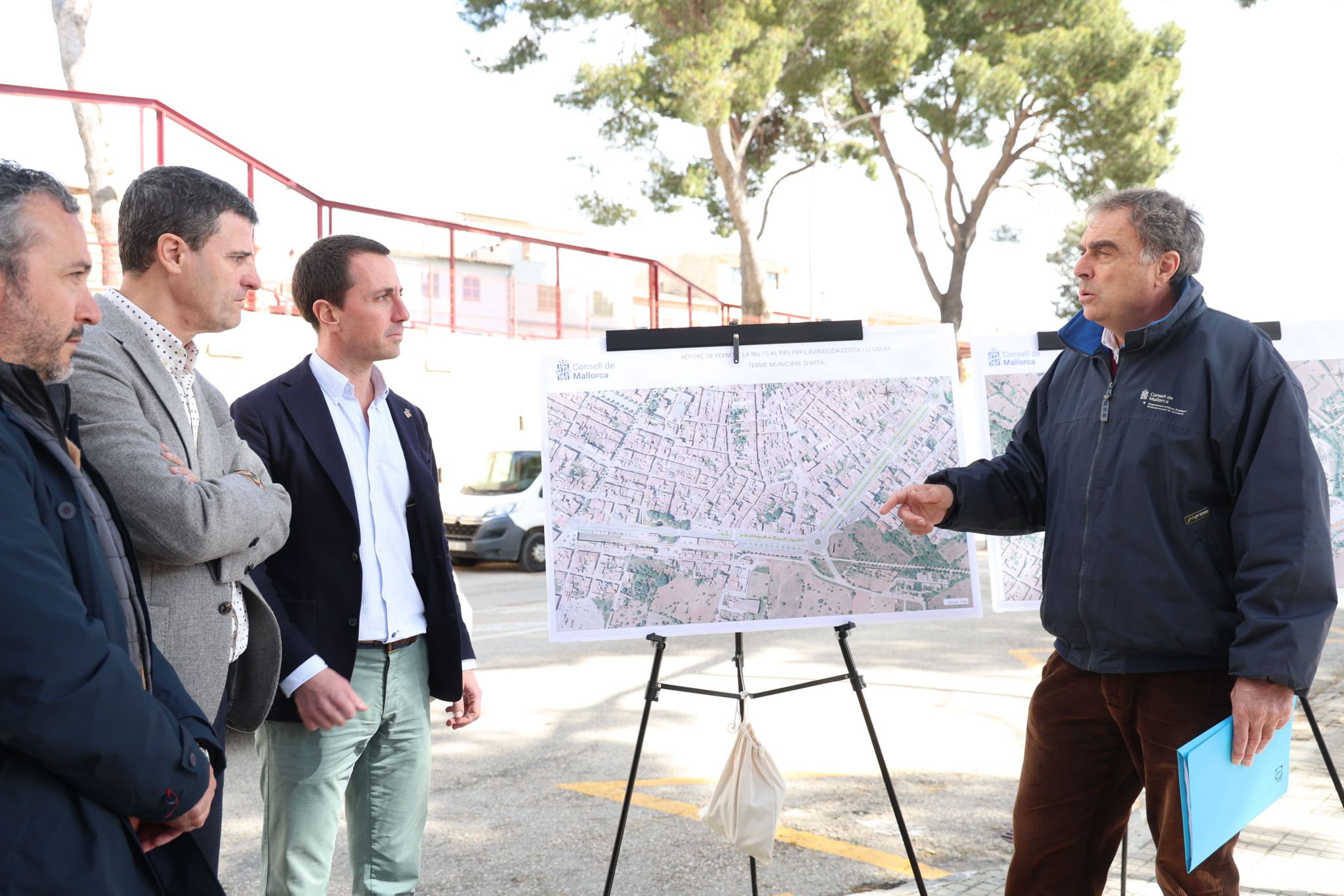 Presentació del projecte de la variant d’Artà i la reforma de l’avinguda de Costa i Llobera.