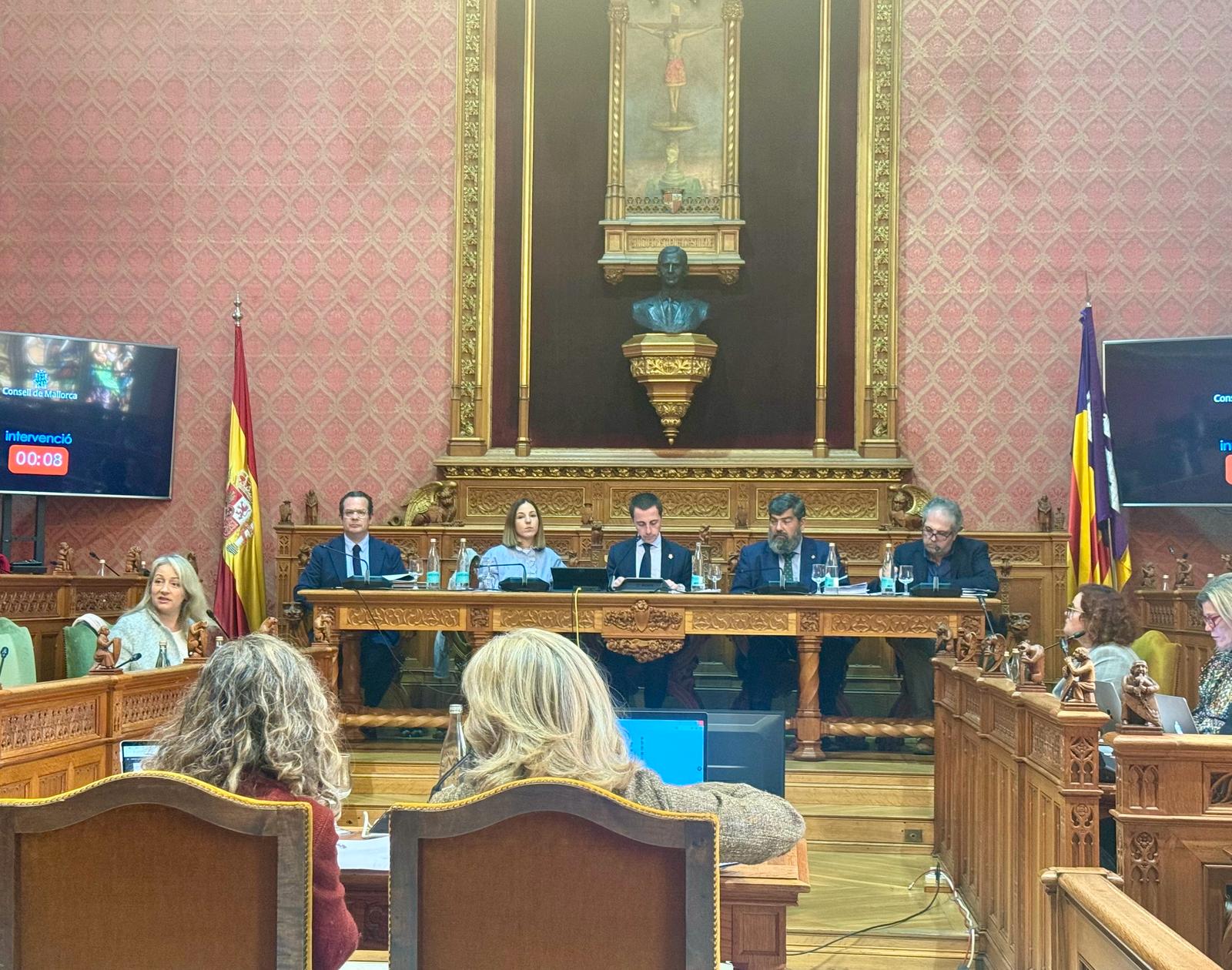 Ple del Consell de Mallorca.