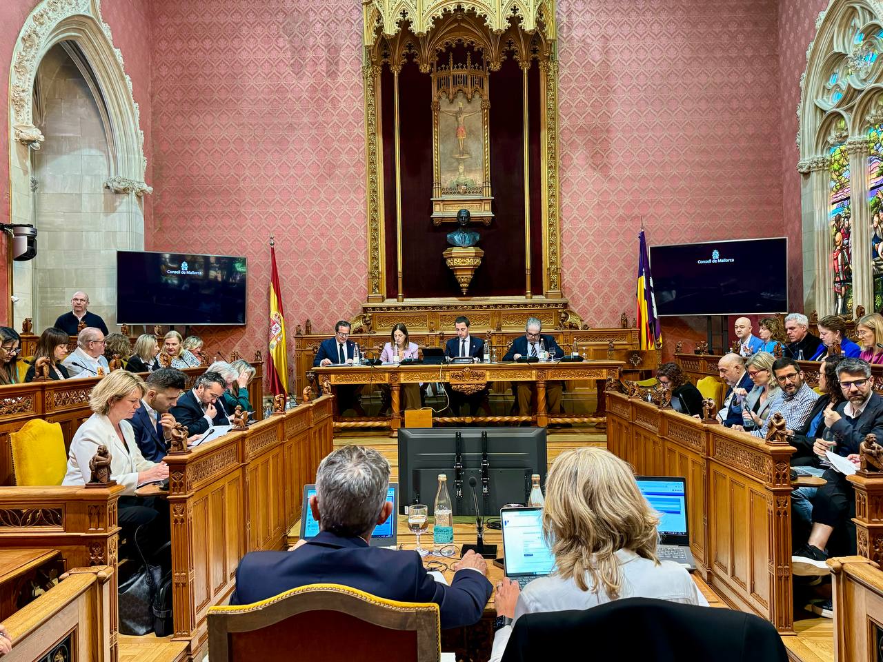 Ple del Consell de Mallorca.
