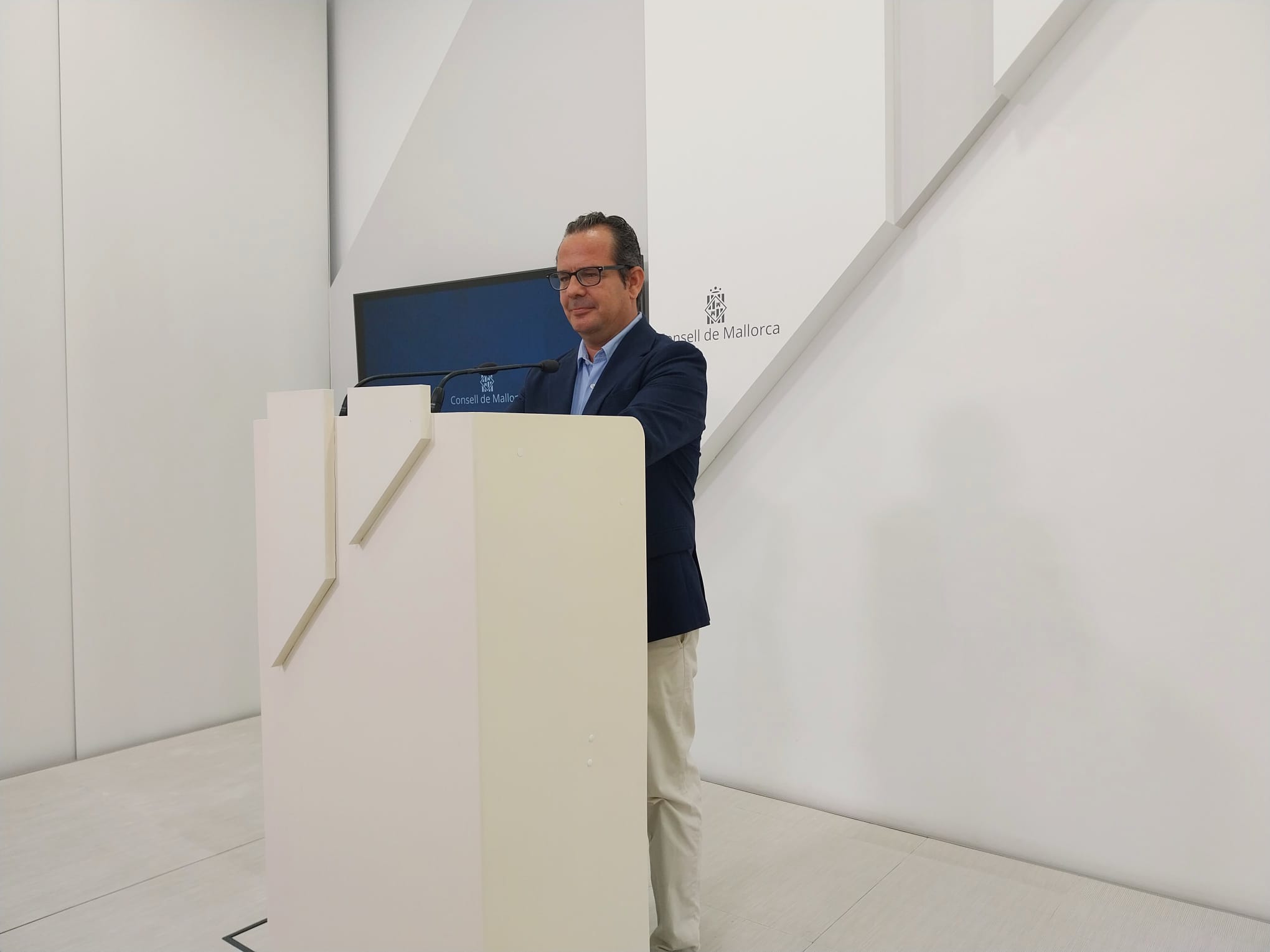 El conseller de Presidència, Toni Fuster.