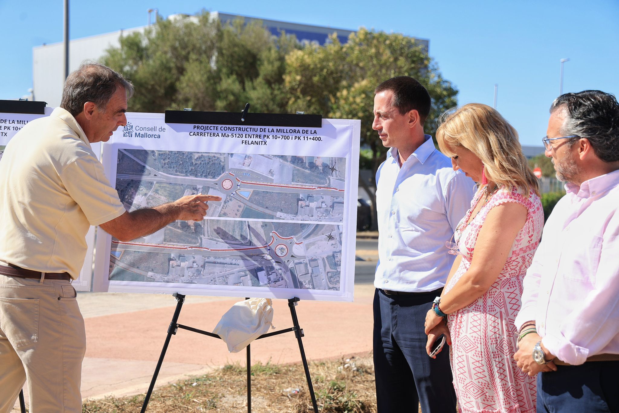 Presentació del projecte d'accessos al futur hospital de Felanitx.