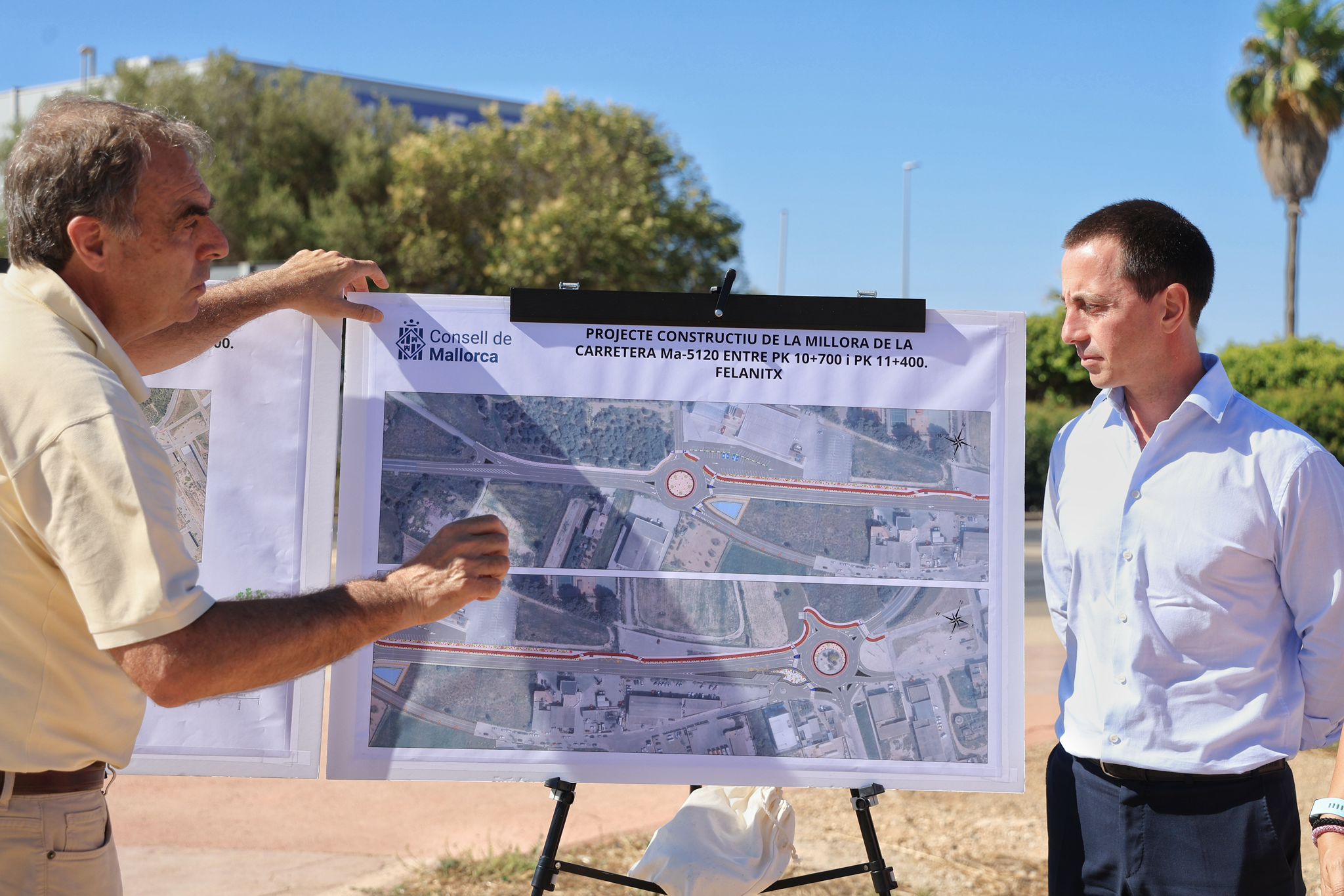 Presentació del projecte d'accessos al futur hospital de Felanitx.