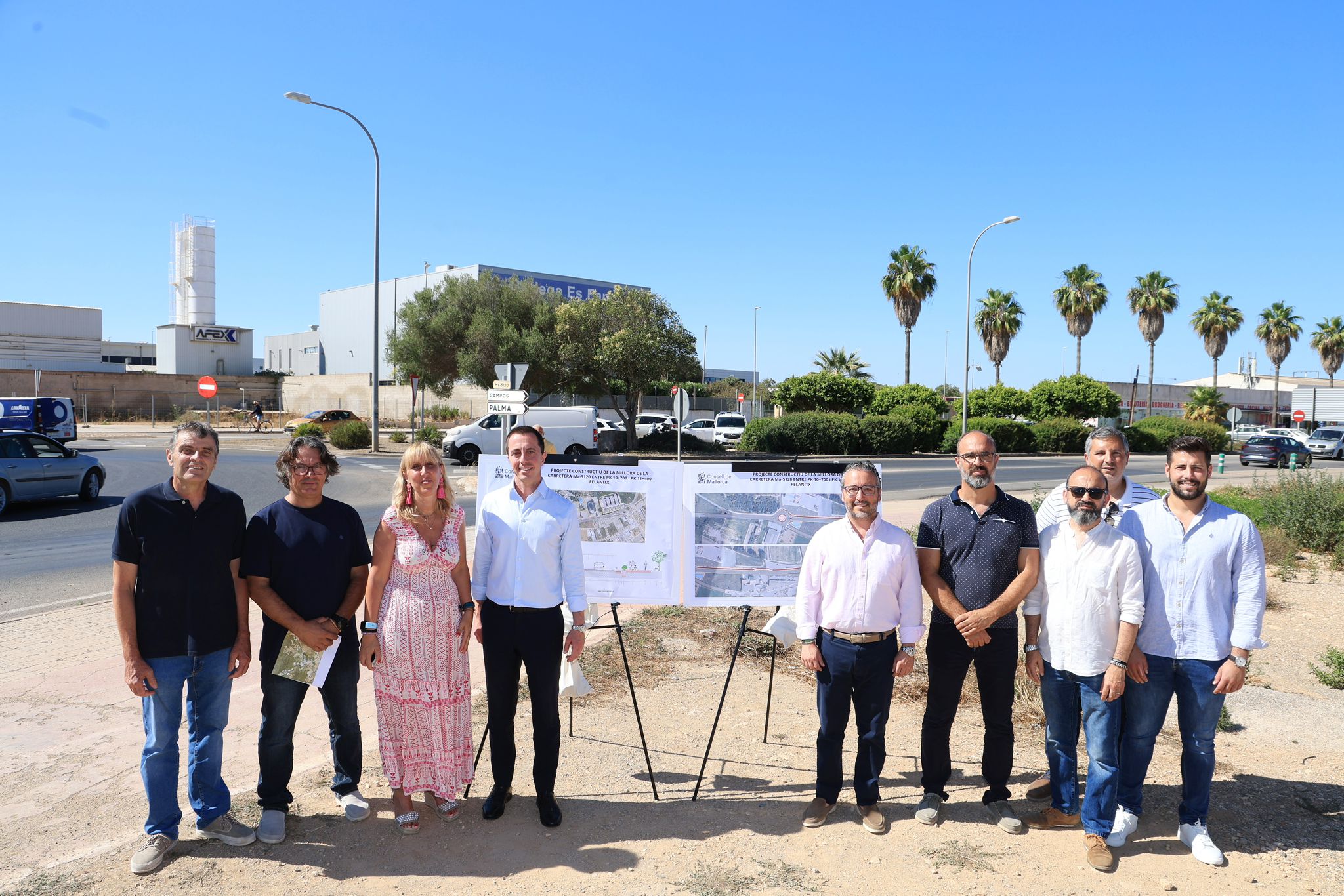 Presentació del projecte d'accessos al futur hospital de Felanitx.