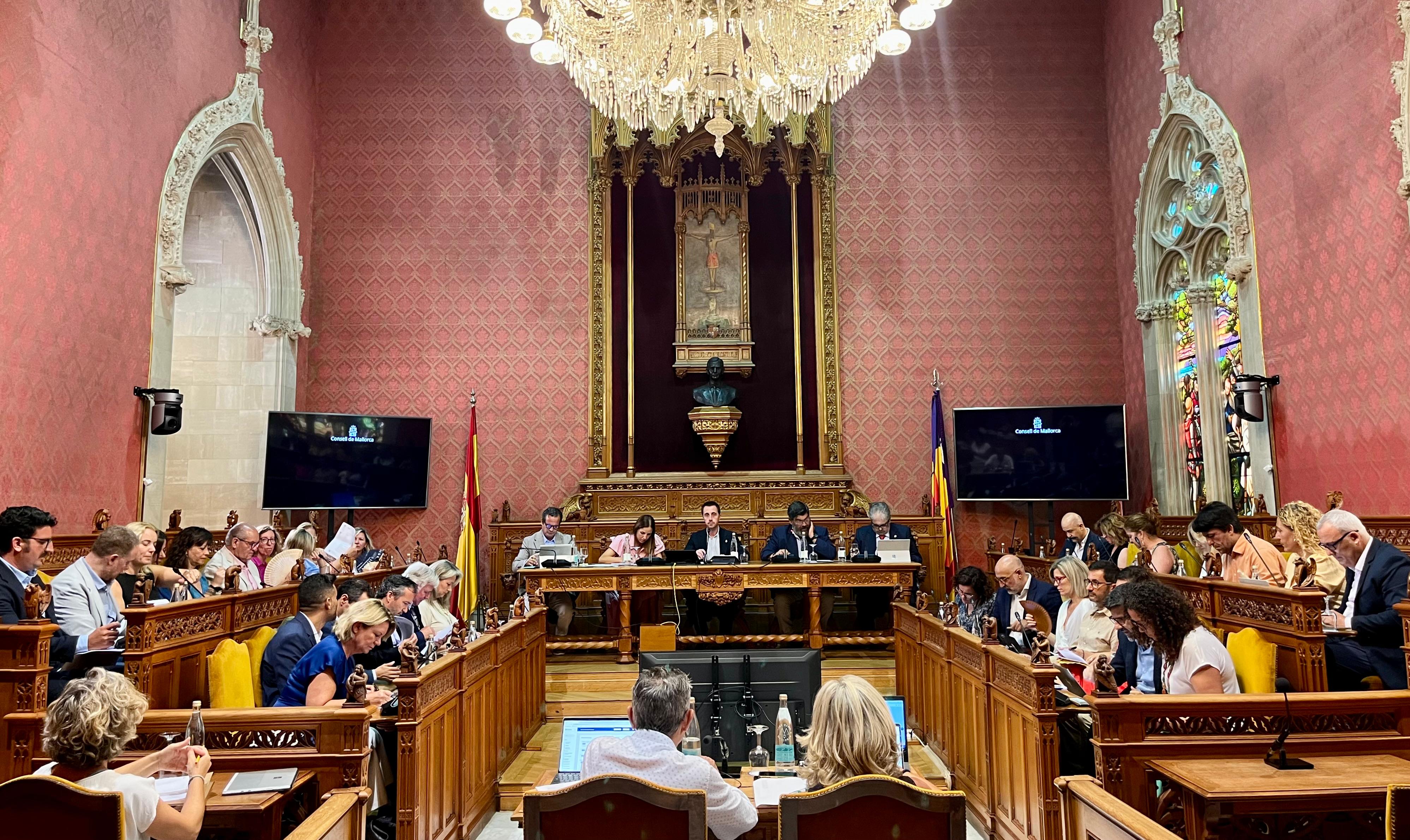 Ple del Consell de Mallorca.