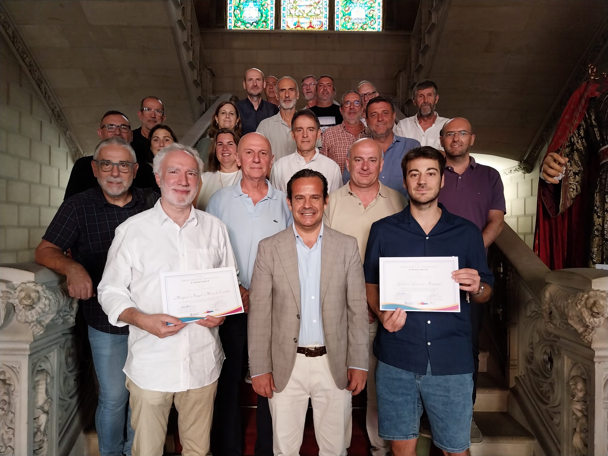 Lliurament dels premis Serra de Tramuntana d'investigació.
