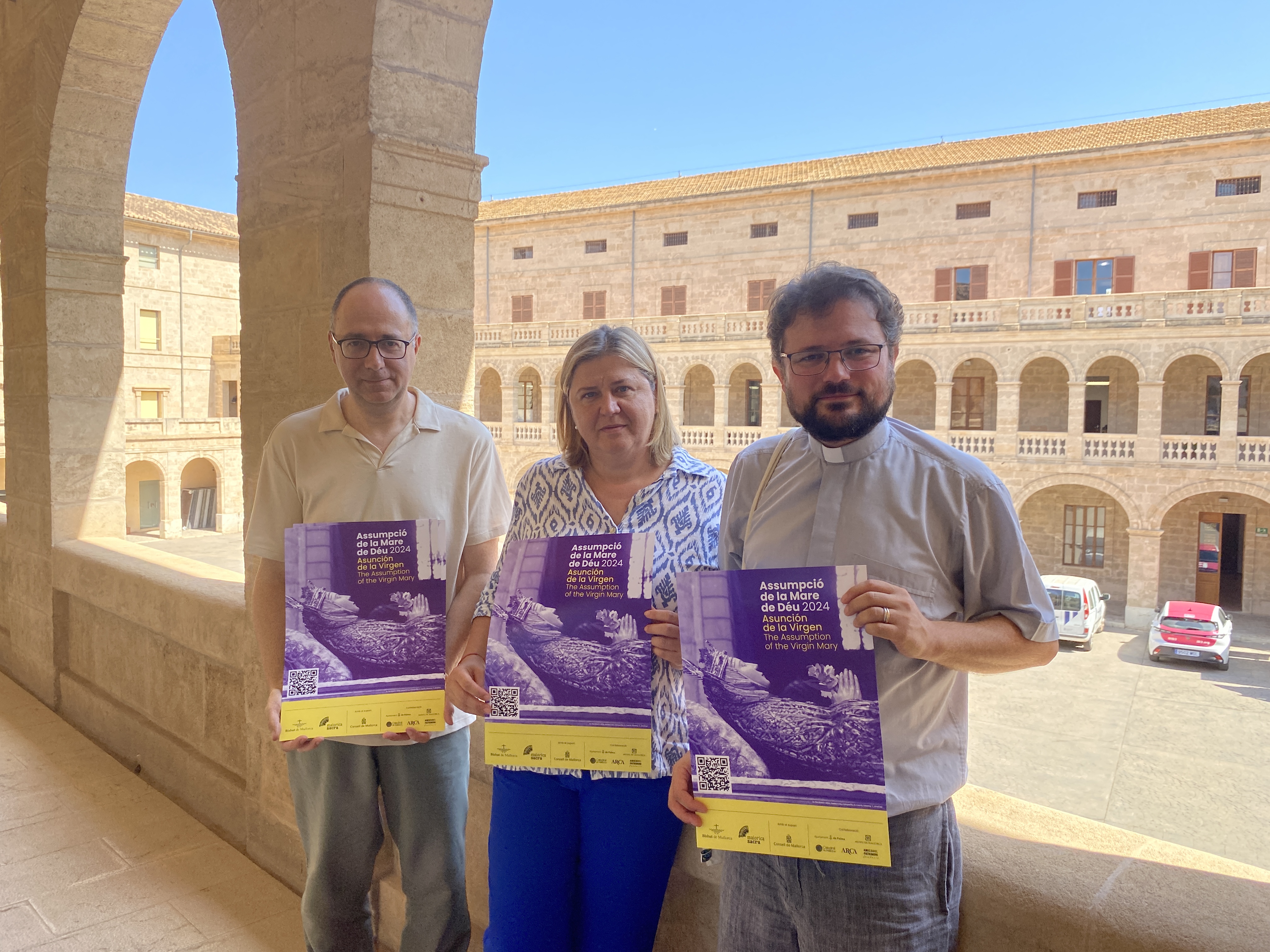 El Consell de Mallorca i el Bisbat de Mallorca presenten la festivitat de l’Assumpció.