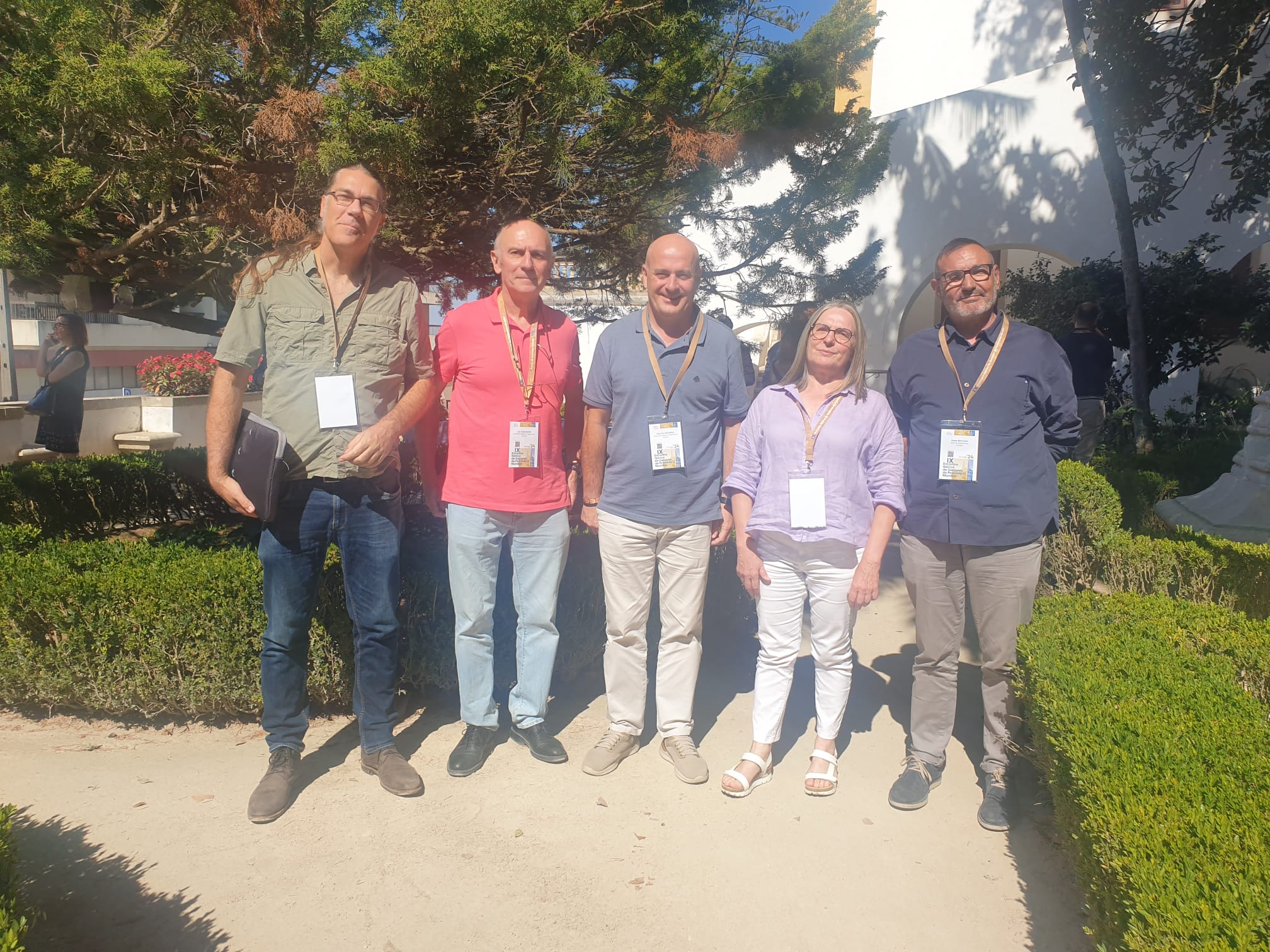 Delegació del Consorci Serra de Tramuntana a la IX Trobada Ibèrica de Gestors del Patrimoni Mundial.