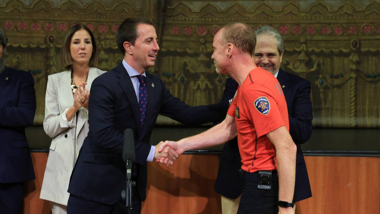 Toma de posesión de los nuevos funcionarios del Consell de Mallorca.