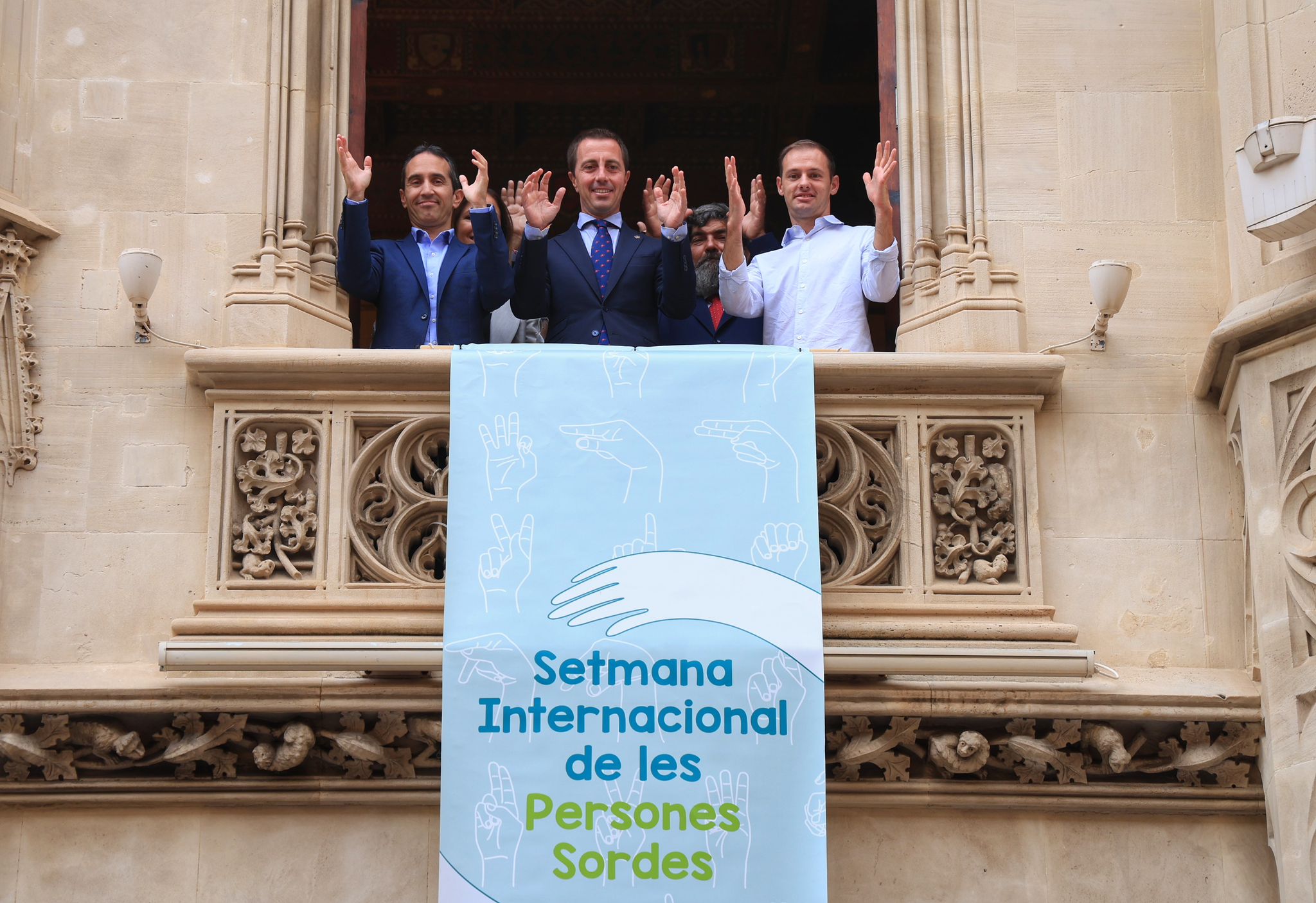 El Consell de Mallorca commemora la Setmana Internacional de les Persones Sordes.