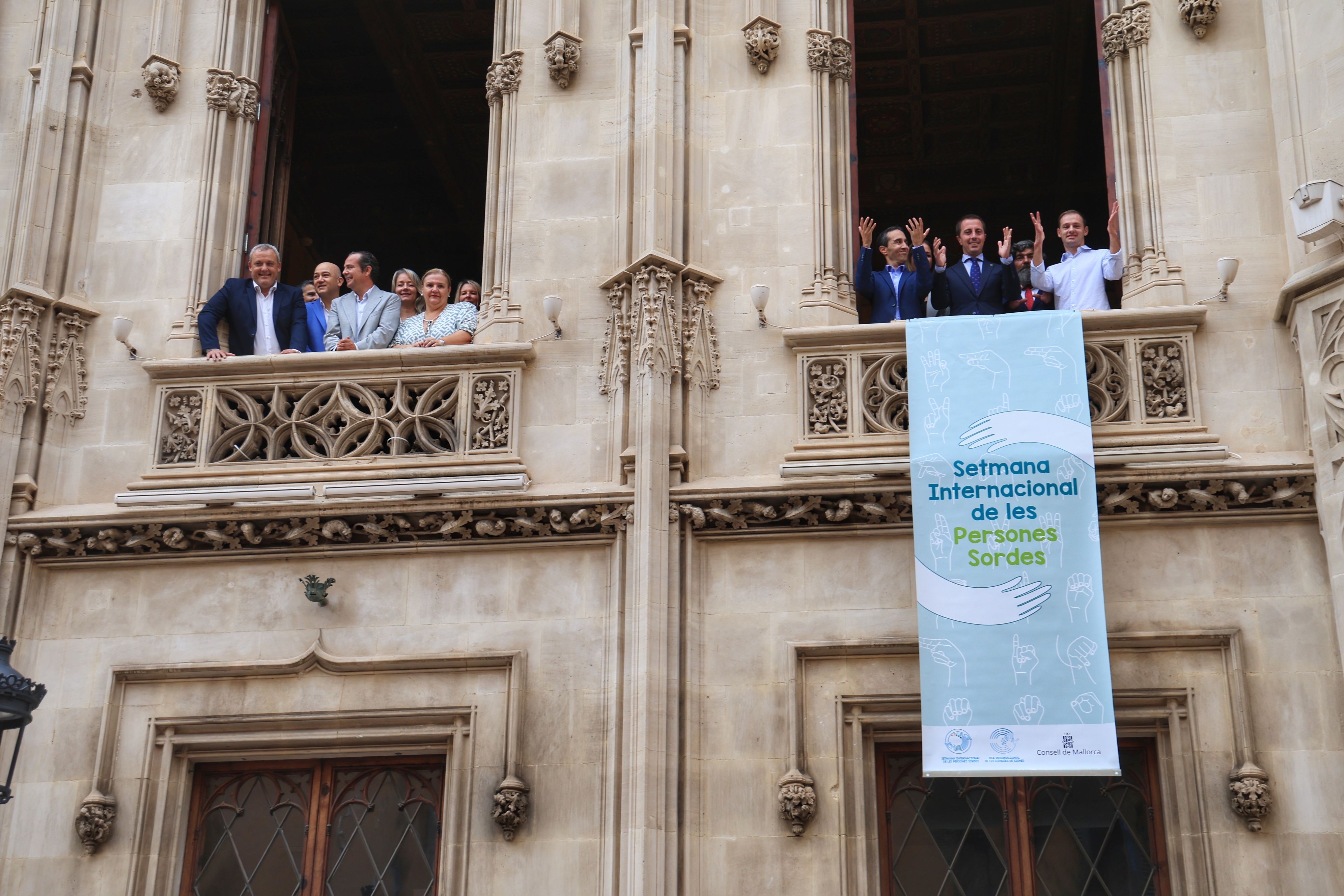 El Consell de Mallorca commemora la Setmana Internacional de les Persones Sordes.