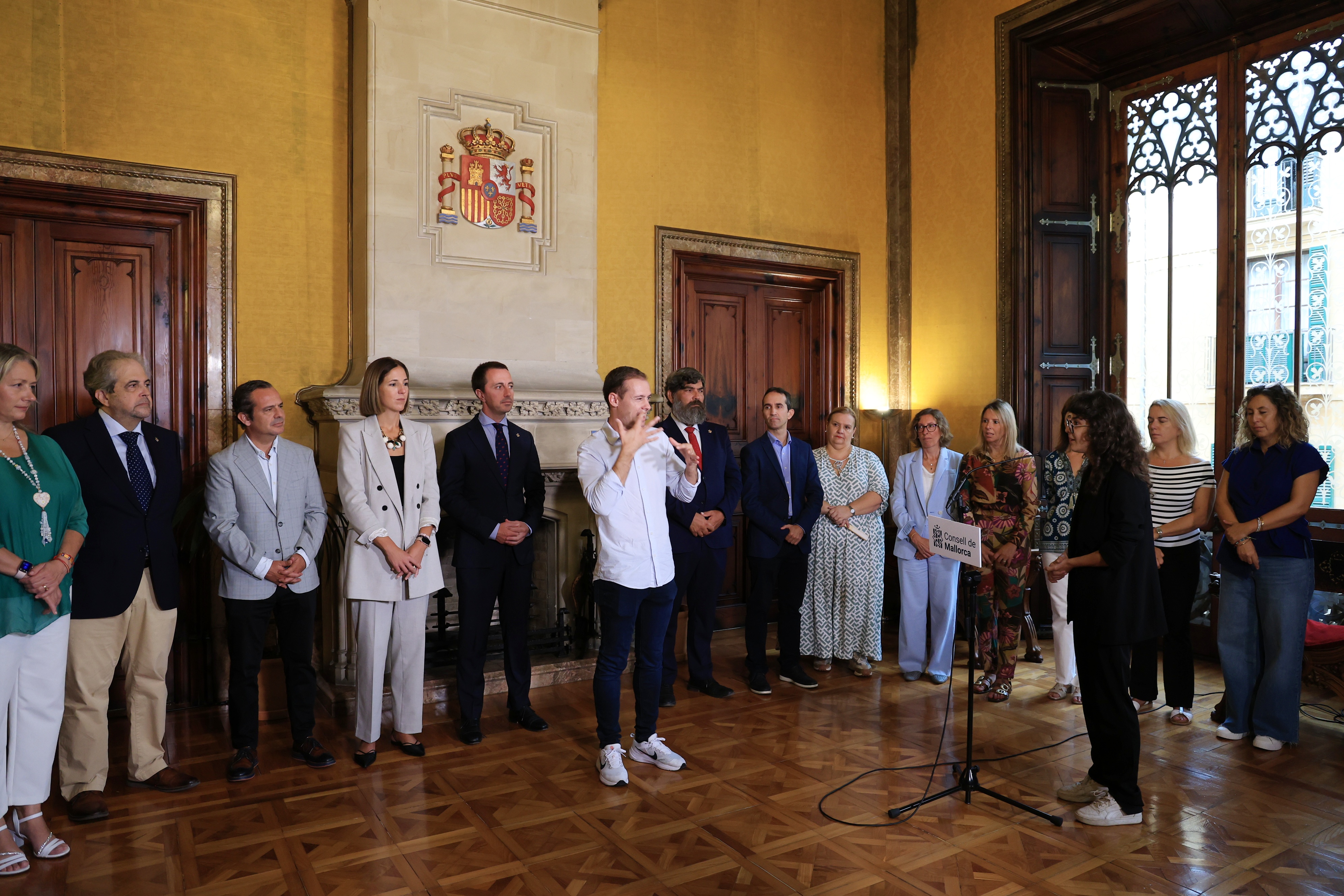 El Consell de Mallorca commemora la Setmana Internacional de les Persones Sordes.