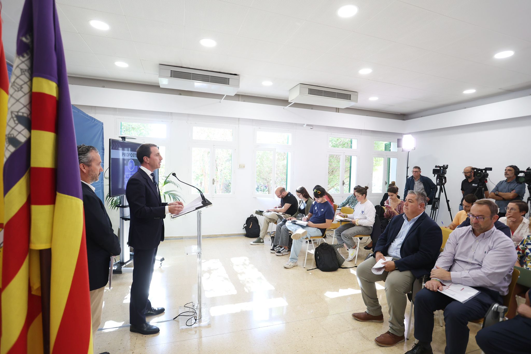 Presentación del estudio de carga de la red viaria de Mallorca.